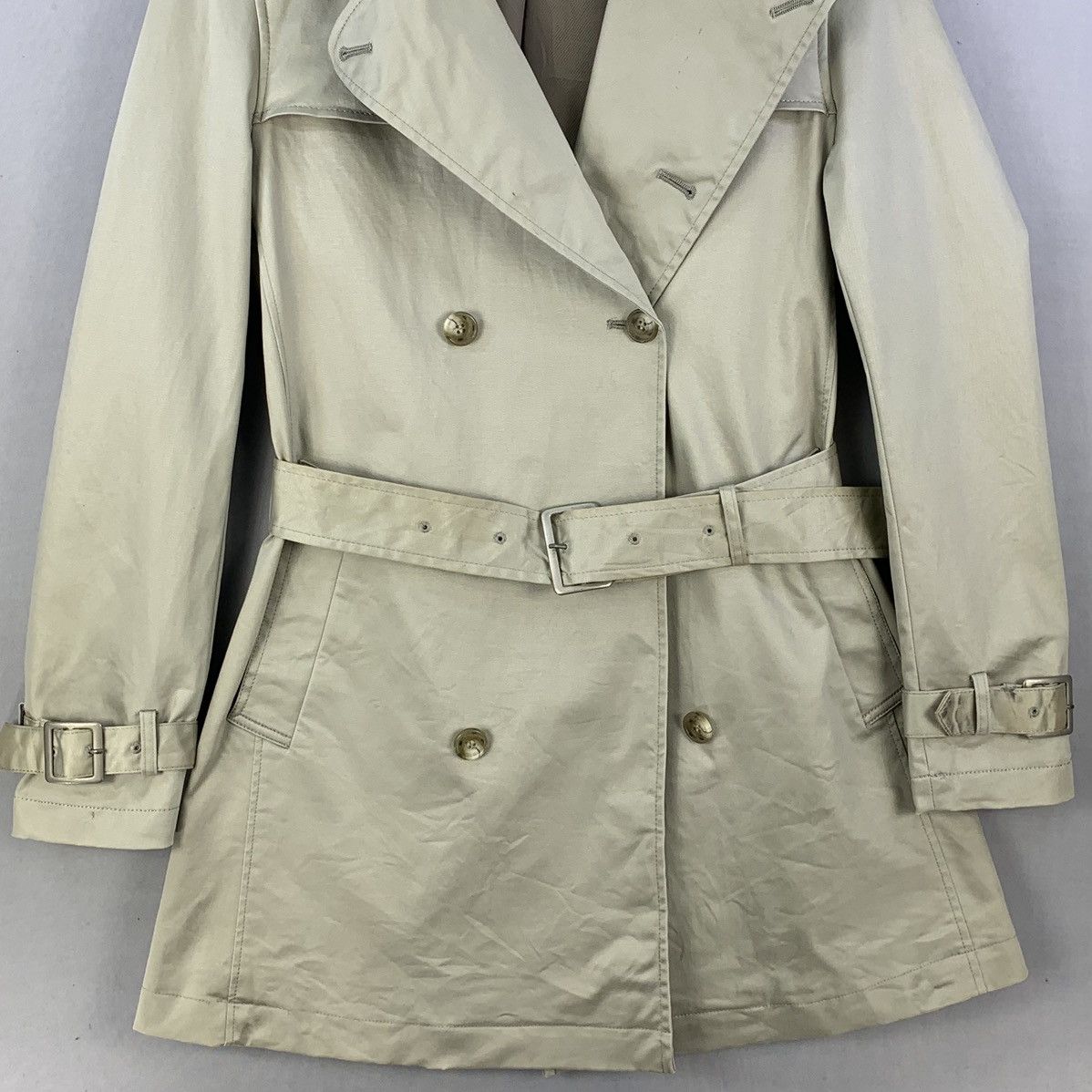 Tornado Mart Vintage Tornado Mart Trench Coat Jacket Size XS / US 0-2 / IT 36-38 - 6 Thumbnail