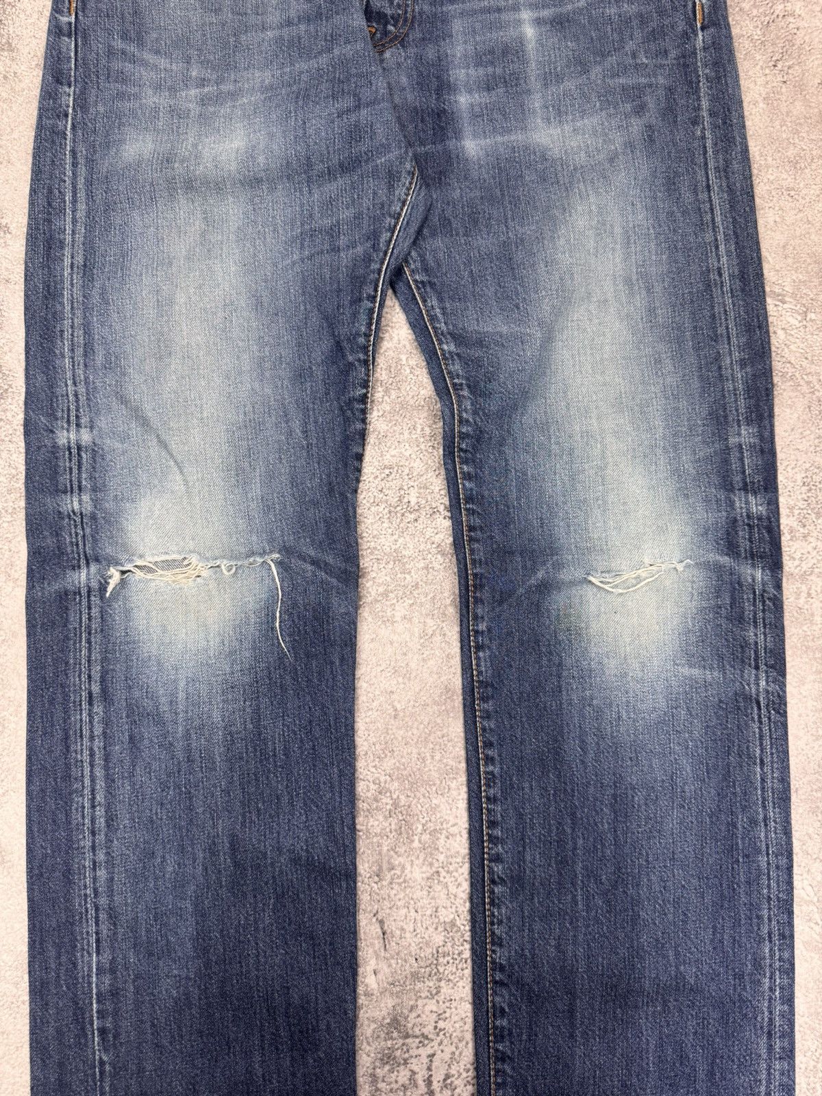 Edwin EDWIN ED-75 Denim Jeans Pants Blue Size 33 Size US 33 - 7 Thumbnail