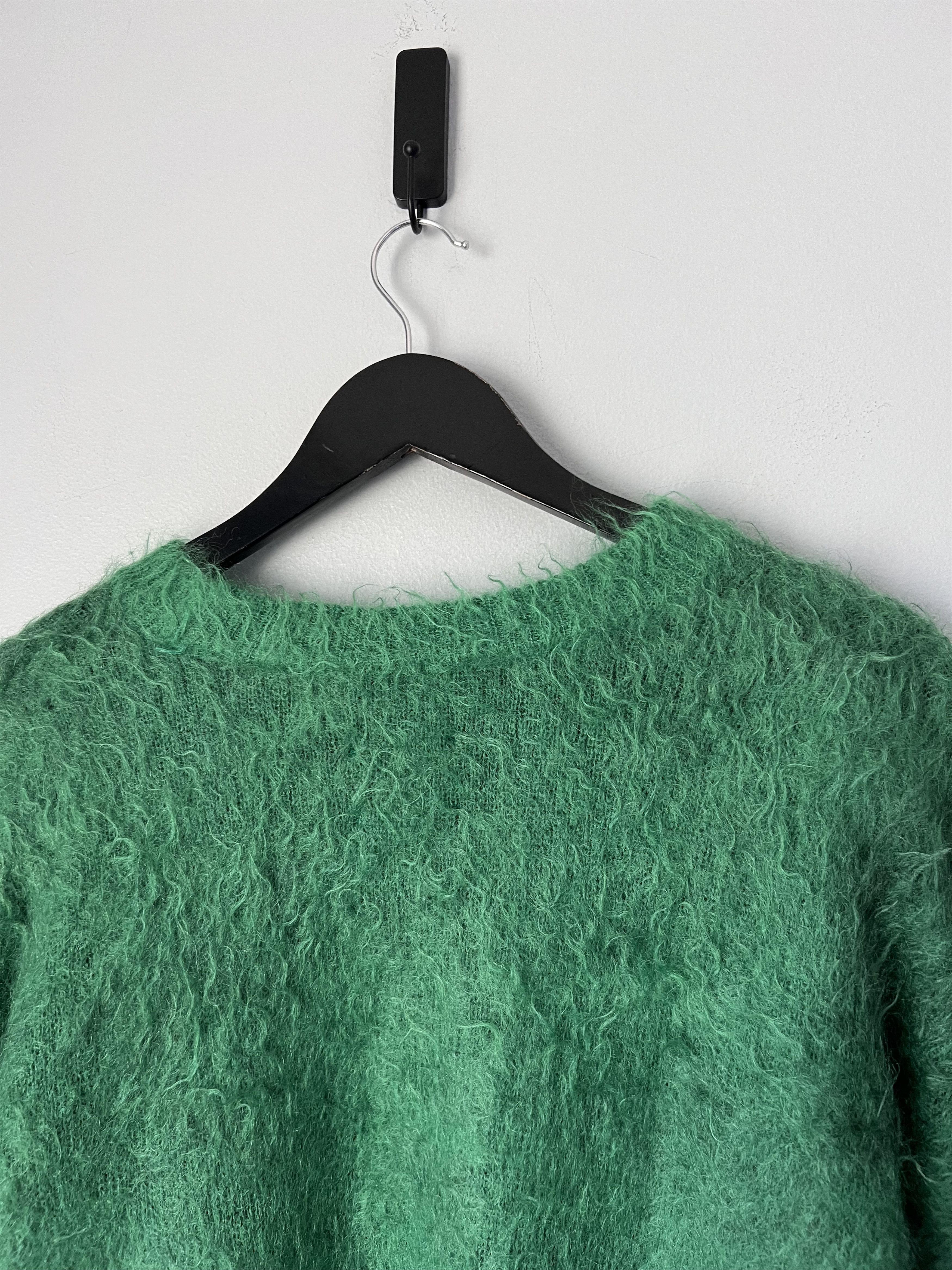 Saint Michael Saint Michael Mohair Crewneck Sweater in Green Size US XL / EU 56 / 4 - 6 Thumbnail