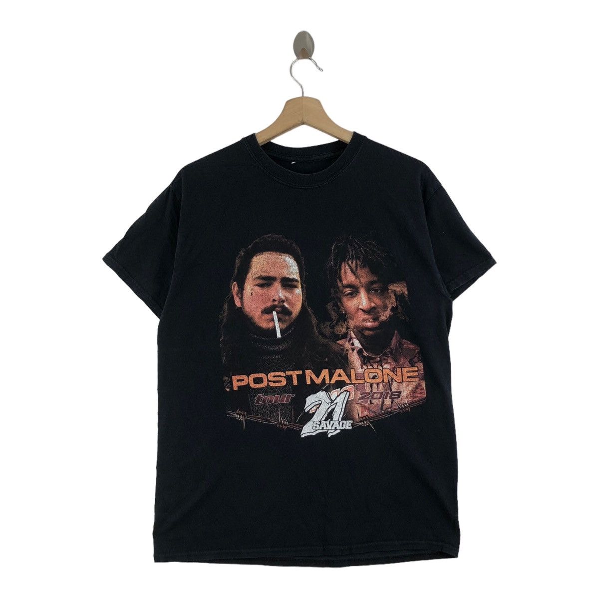 Rap Tees POST MALONE x 31 SAVAGE Tour T-Shirt Rap Tees Size US M / EU 48-50 / 2 - 1 Thumbnail
