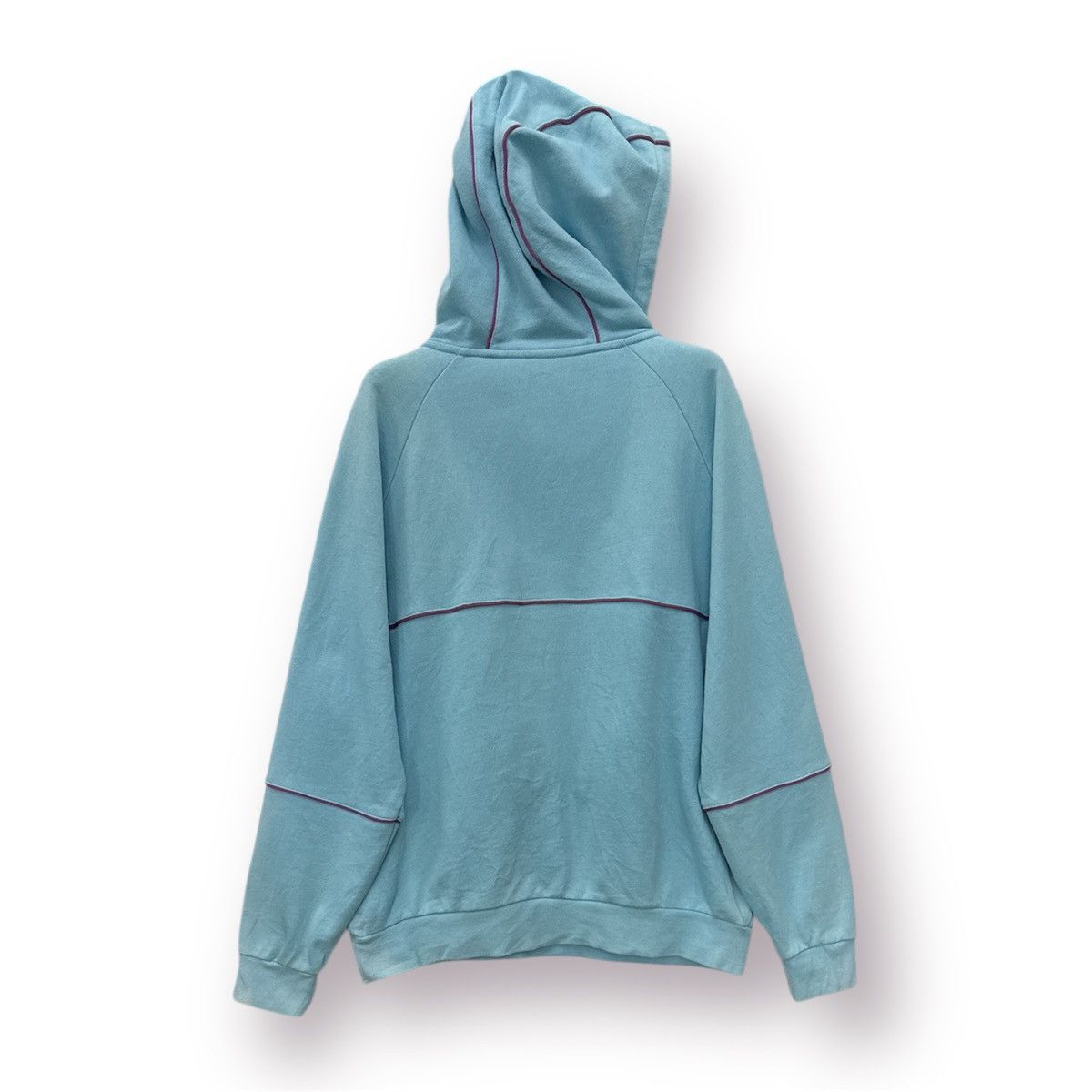 Japanese Brand 🔥 X-Girl Japanese Anorak Sunfaded hoodie Half zipper sweat Size US M / EU 48-50 / 2 - 10 Thumbnail