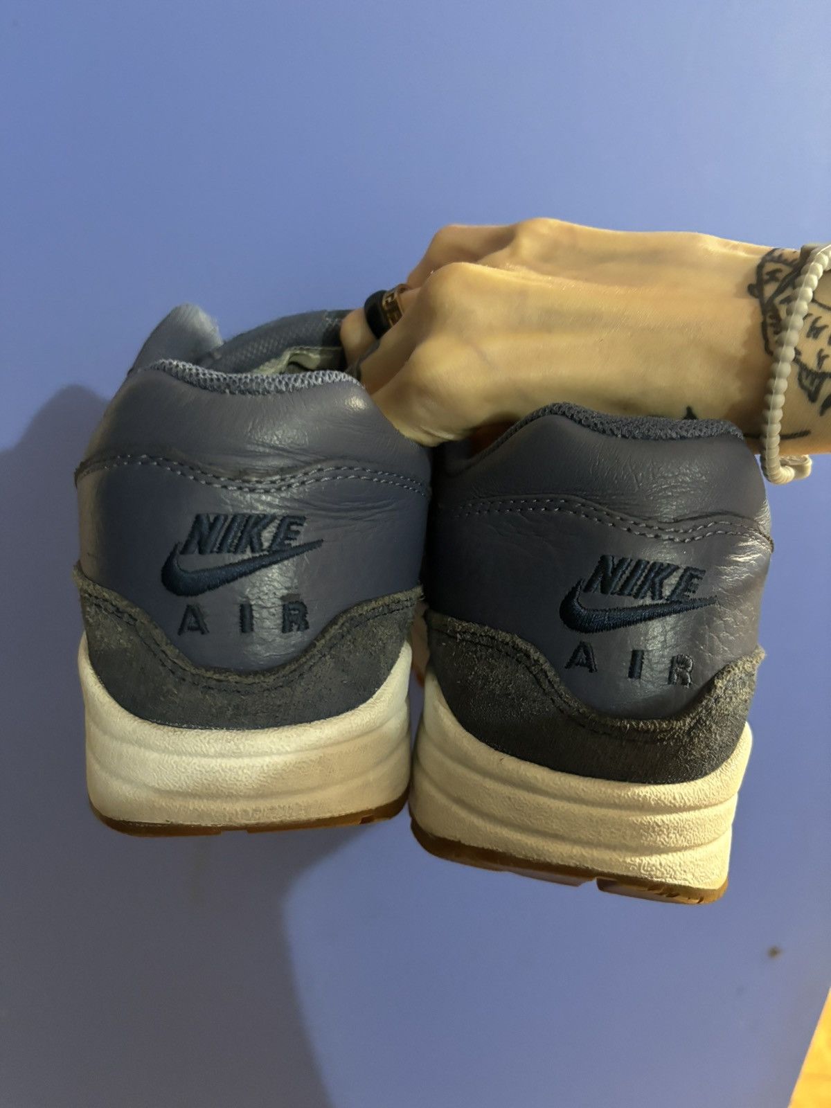 Nike × Vintage Wmns Air Max 1 Premium SC ‘Diffused Blue’ Size US 9 / IT 39 - 4 Thumbnail