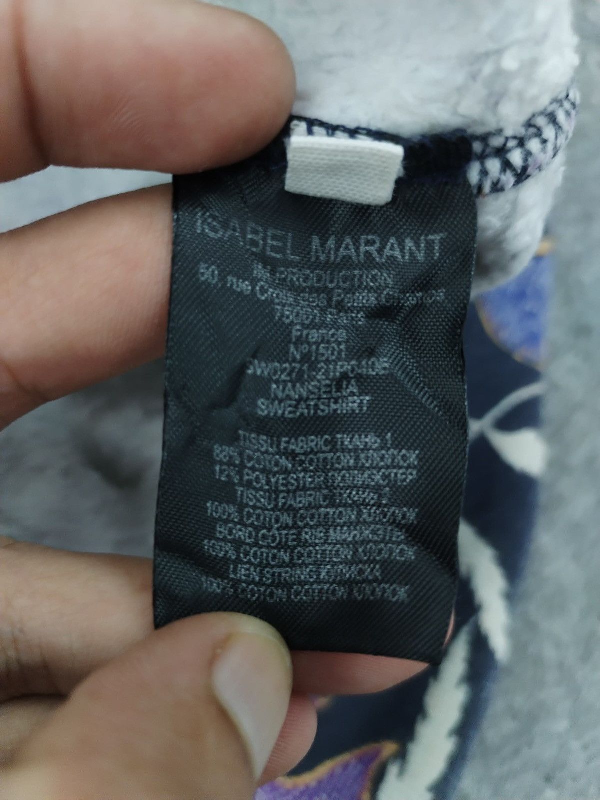 Isabel Marant Etoile Isabel Marant Nanselia Paneled Floral Hoodie Size US M / EU 48-50 / 2 - 9 Thumbnail