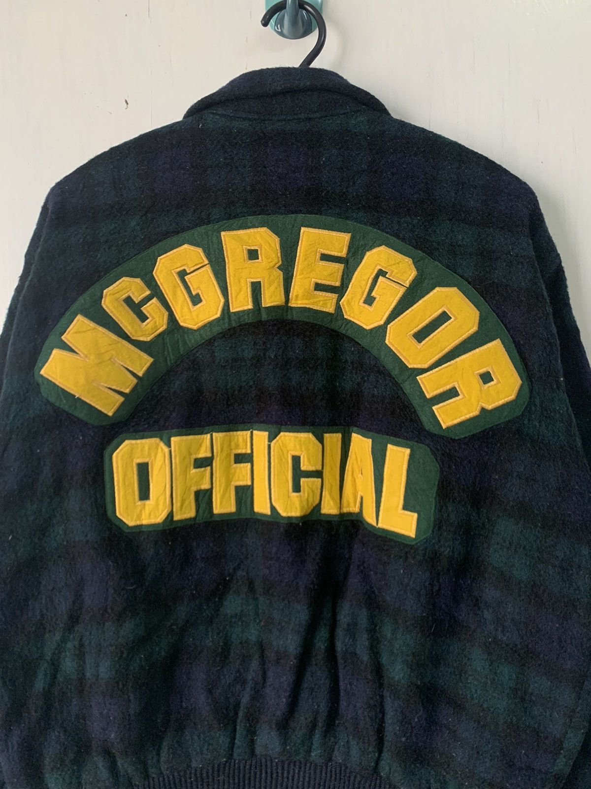 McGregor Big Logo McGregor Official Wool Blend Checkered Jacket Size US M / EU 48-50 / 2 - 12 Thumbnail