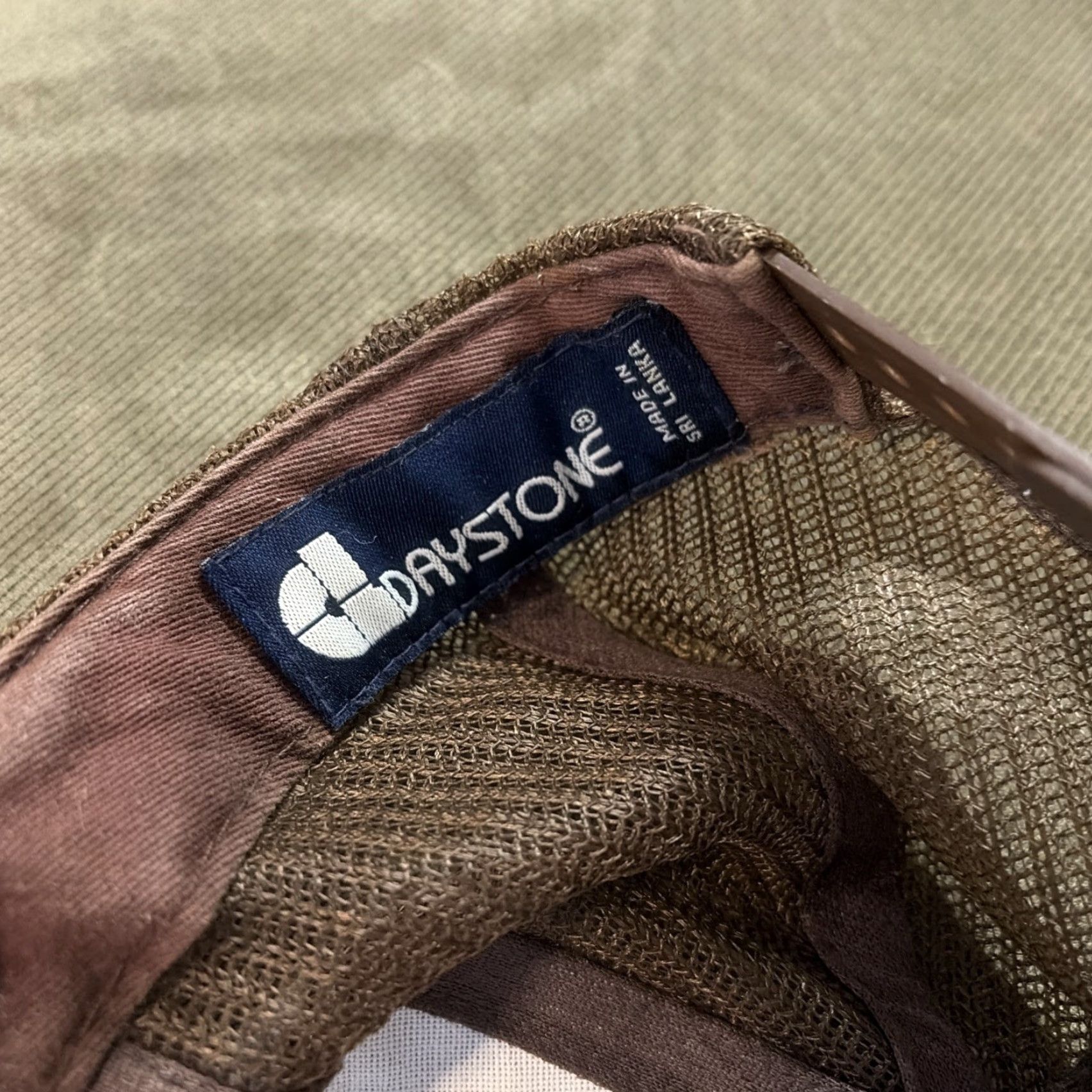 John Deere VINTAGE John Deere Snapback Hat Trucker Lynch Camo Beige Brown Tan Hat Mens One Size Cap Farmer Size ONE SIZE - 6 Thumbnail