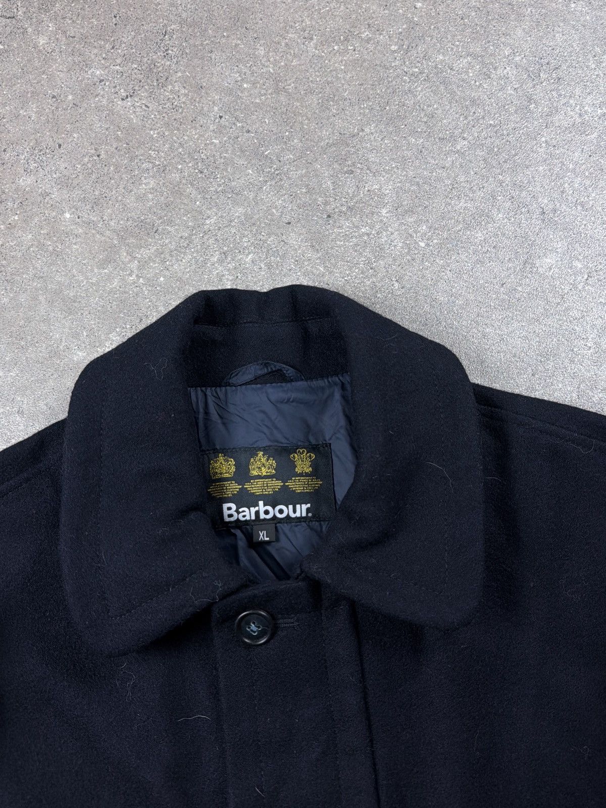 Barbour 🏴󠁧󠁢󠁥󠁮󠁧󠁿 Vintage Barbour Wool Coat Jacket Rare Retro Hype Y2K Size US XL / EU 56 / 4 - 5 Thumbnail