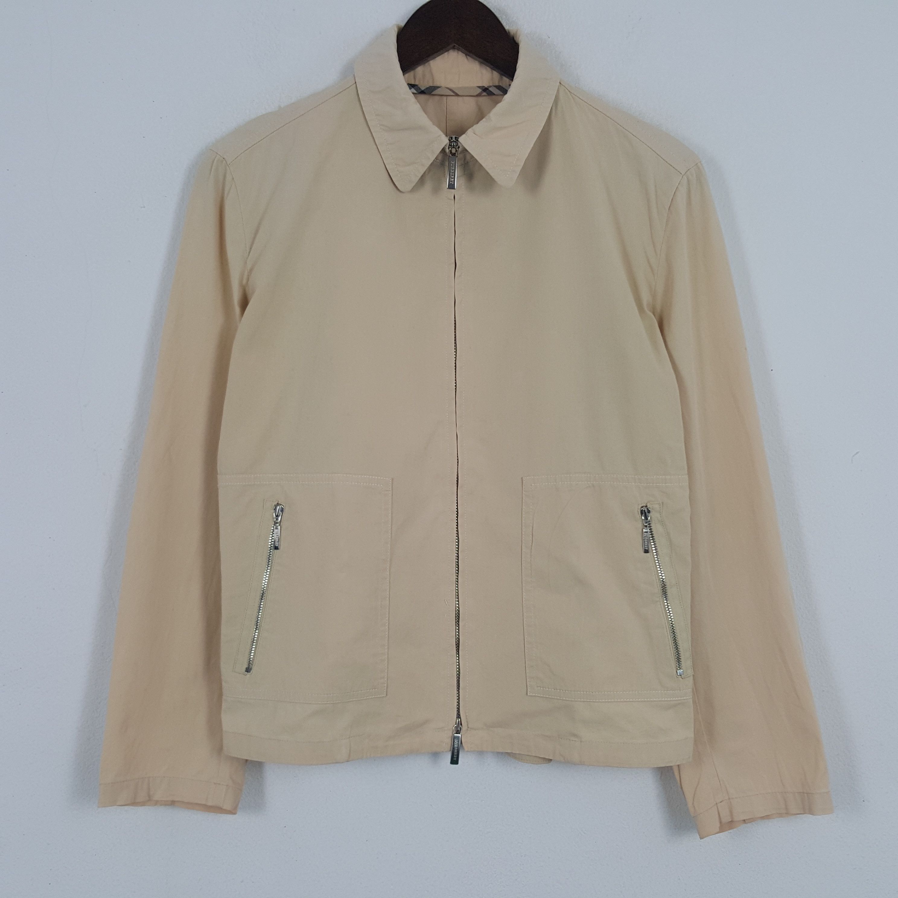 ジャケット・アウター BURBERRY London Vintage Burberry London Custom Art Zipper Jacket