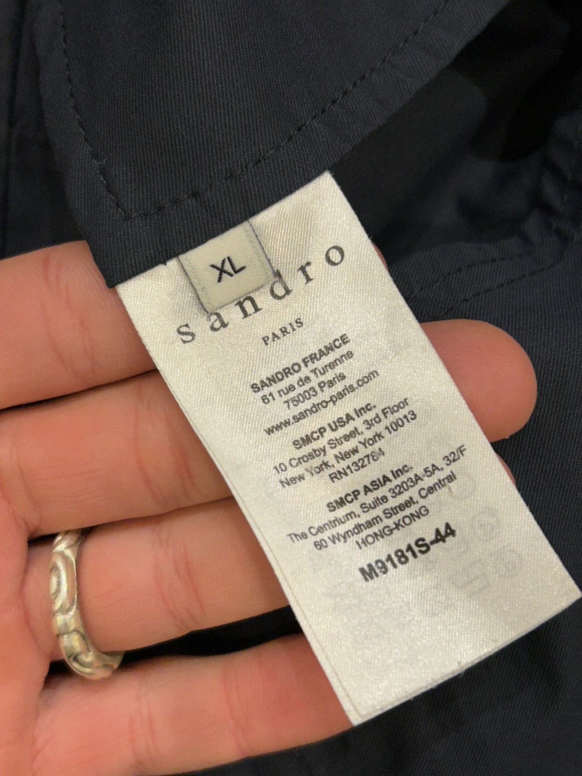 Sandro Sandro Paris Light Raincoat Size US XL / EU 56 / 4 - 4 Thumbnail
