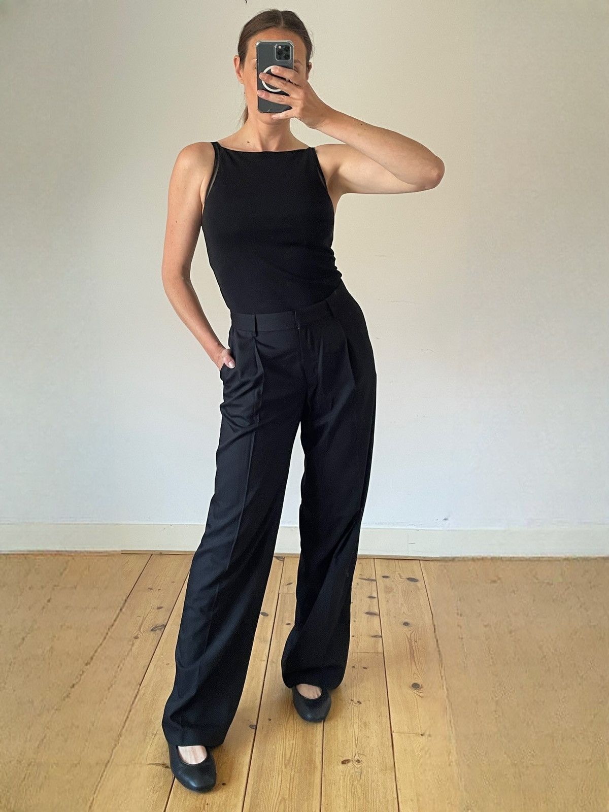Other Bazilika Pleated Low Waist Trousers 34 XS RRP €330 Size 26" / US 2 / IT 38 - 1 Thumbnail