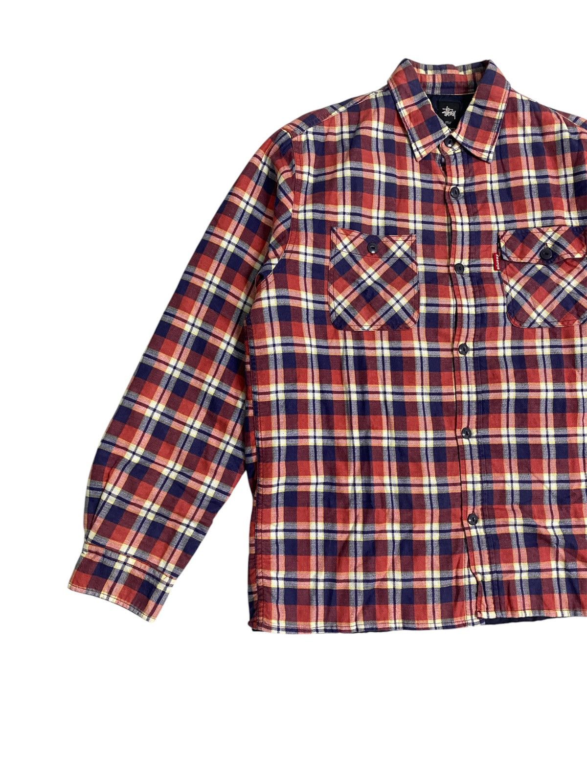 Stussy Stussy Flannel Button up Shirts Size US L / EU 52-54 / 3 - 3 Thumbnail