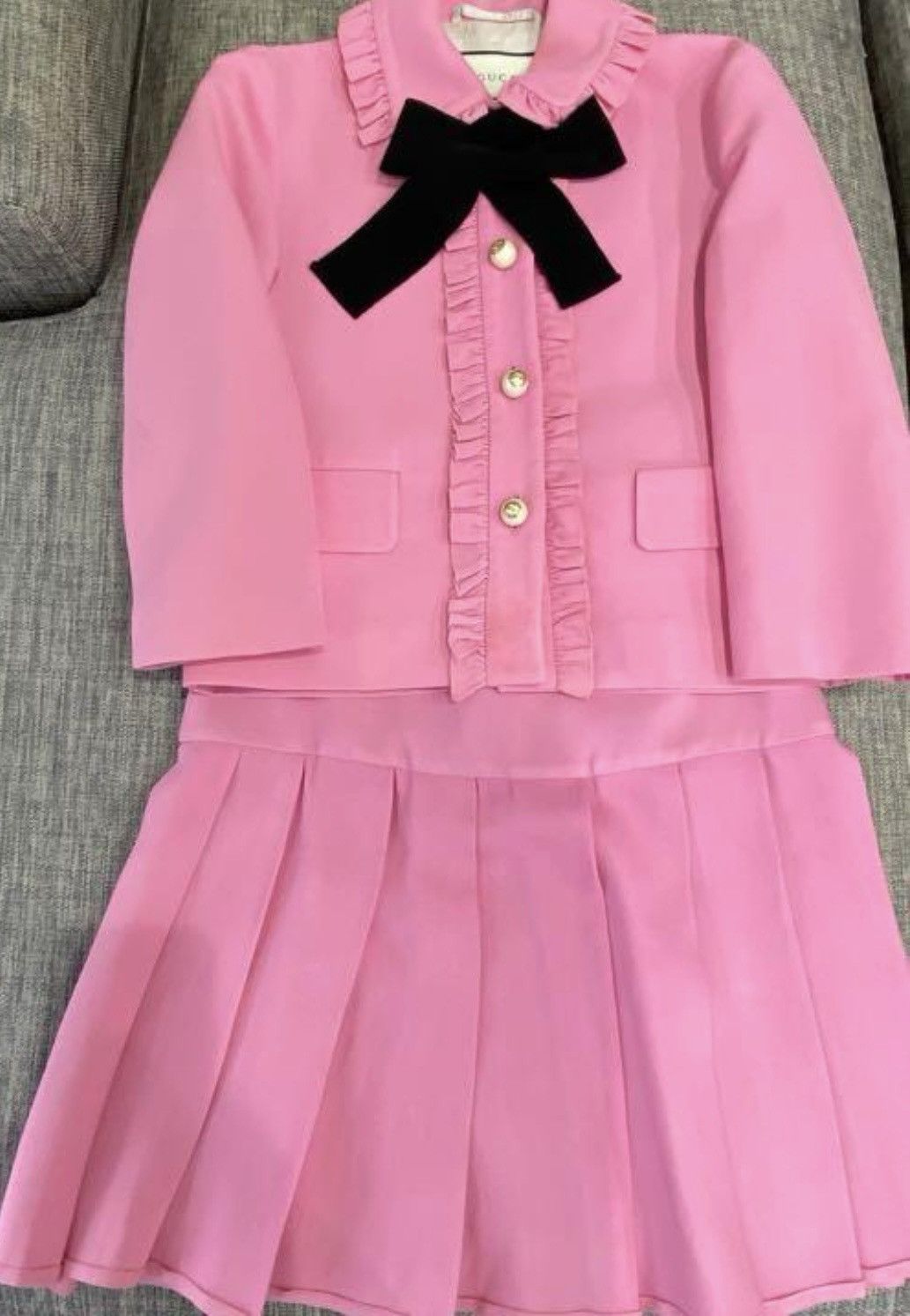 Gucci jacket and skirt set