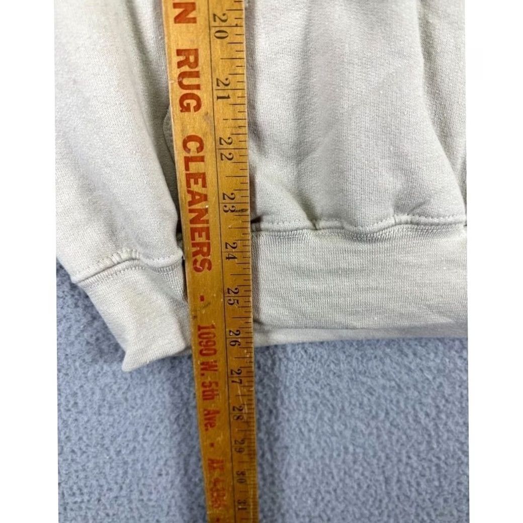 Gildan Gildan Sweatshirt Mens M Beige Heavy Blend Hoodie Rocks Roots Pullover EUC Size US M / EU 48-50 / 2 - 8 Thumbnail