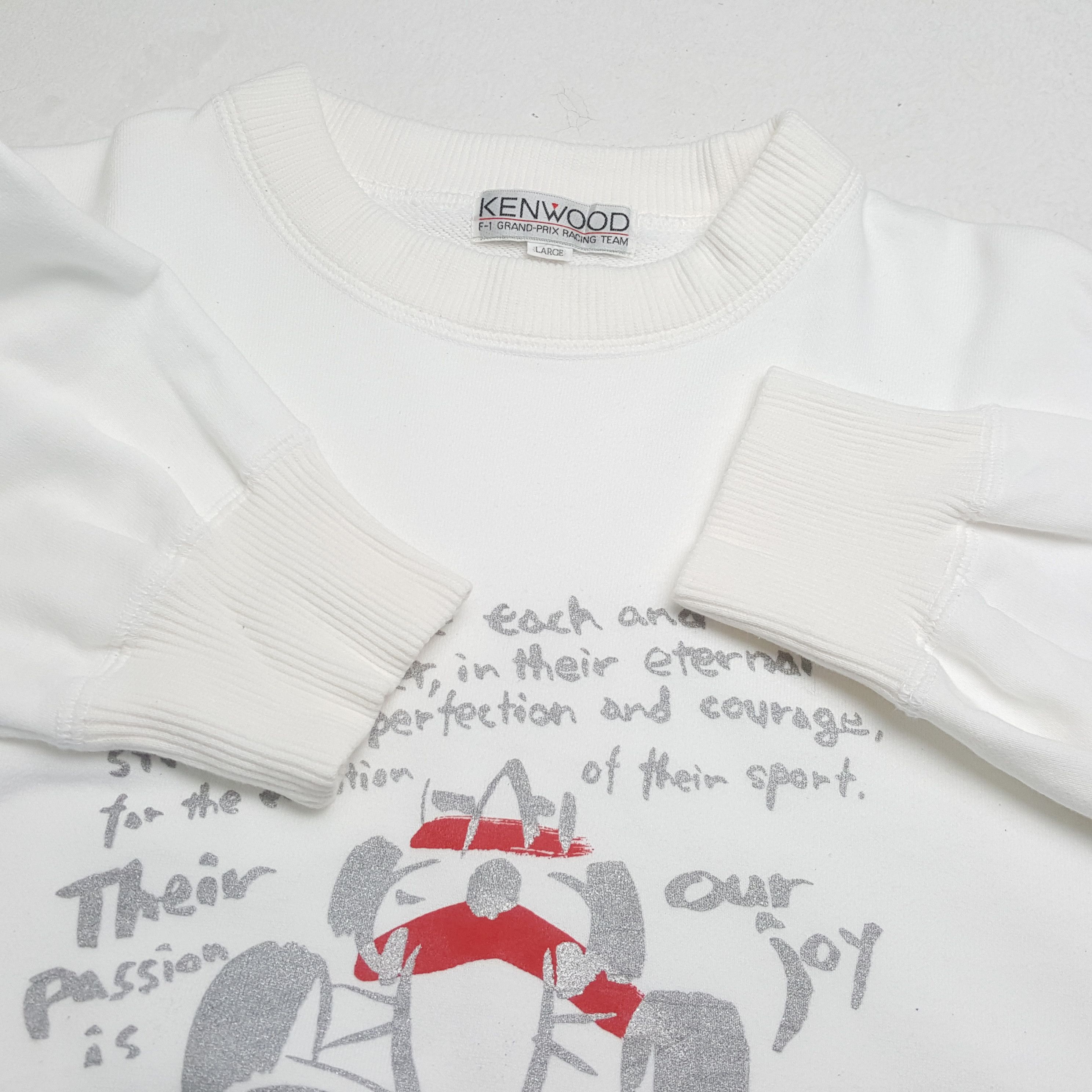 Japanese Brand × Vintage Vintage KENWOOD FORMULA 1 GRAND PRIX Racing Sweatshirts Size US M / EU 48-50 / 2 - 9 Thumbnail