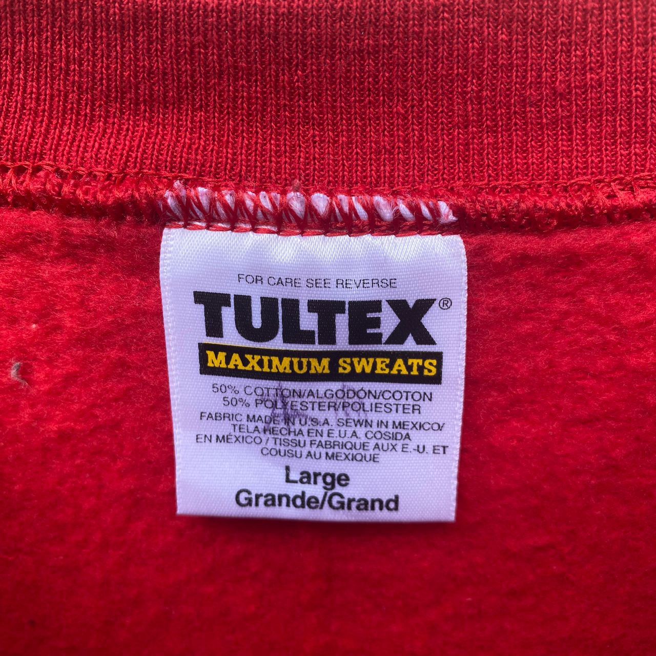 Vintage VINTAGE UNIVERSITY OF NEBRASKA SWEATSHIRT LARGE PULLOVER RED Size US L / EU 52-54 / 3 - 6 Thumbnail