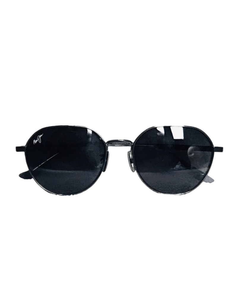 Japanese Brand Maui Jim Kaulana GS627 17 Polarised Titanium Sunglasses Size ONE SIZE - 6 Thumbnail