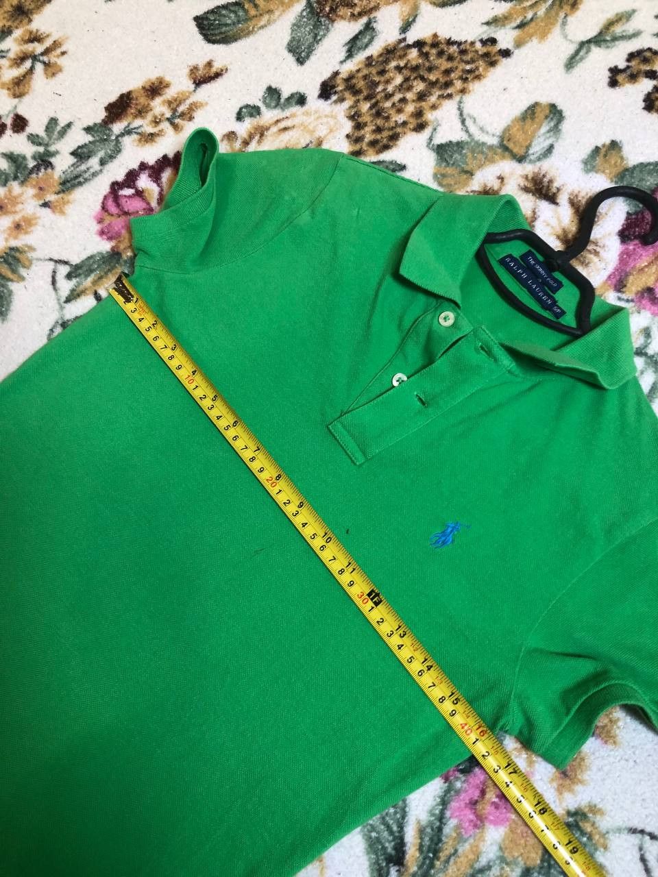 Polo Ralph Lauren Ralph Lauren Green Logo Embroidered Cotton Skinny Polo Size S / US 4 / IT 40 - 13 Thumbnail