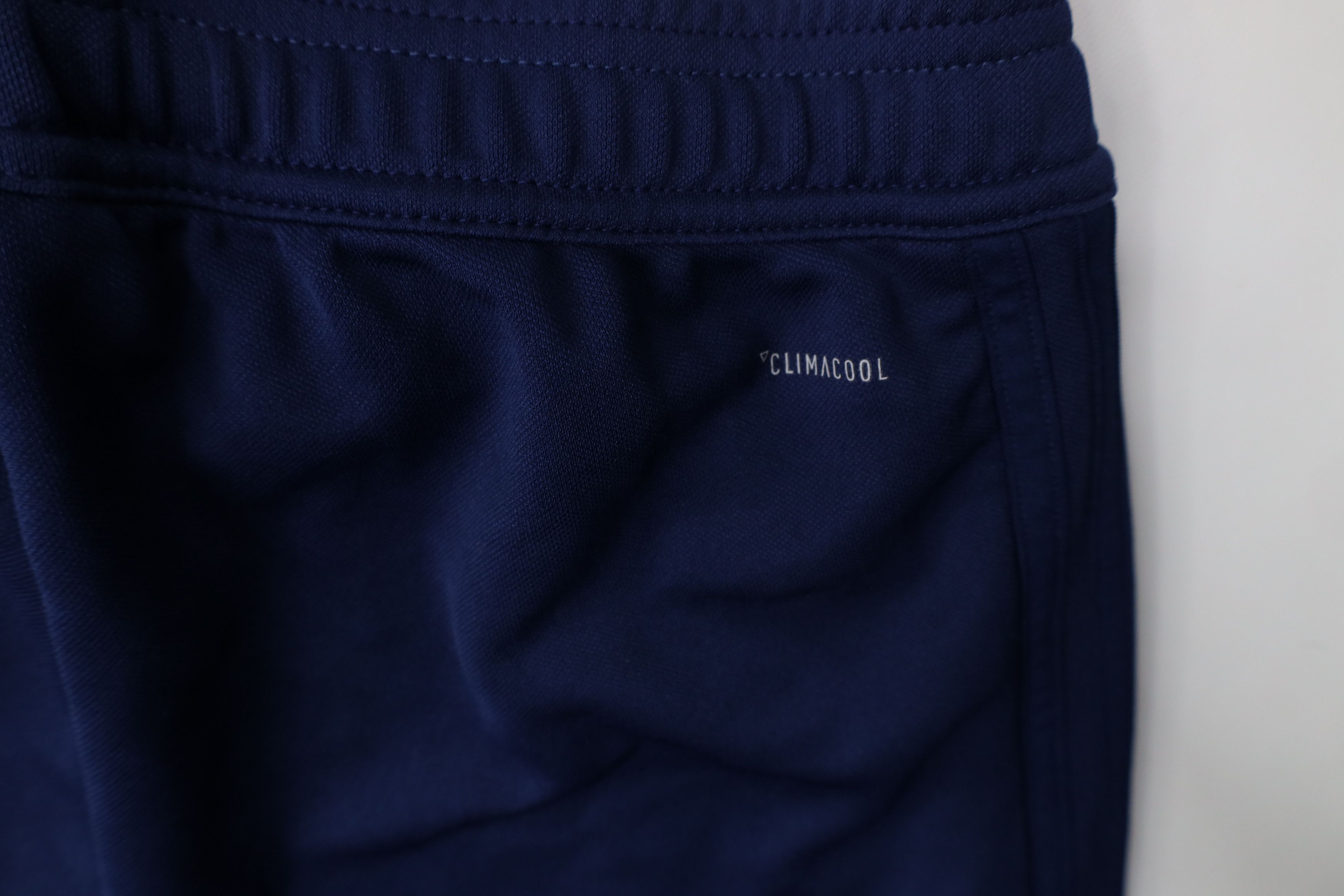 Adidas Vintage Y2K Adidas Tapered Leg Warm Up Soccer Pants Blue Size US 32 / EU 48 - 14 Thumbnail