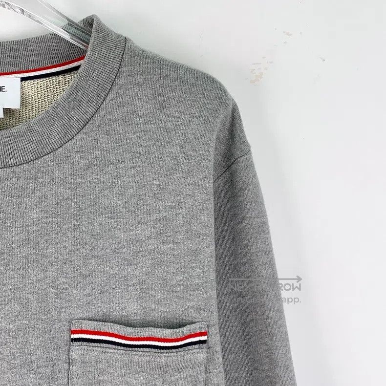 Thom Browne Thom Browne Gray long-sleeved hoodie Size US M / EU 48-50 / 2 - 3 Thumbnail