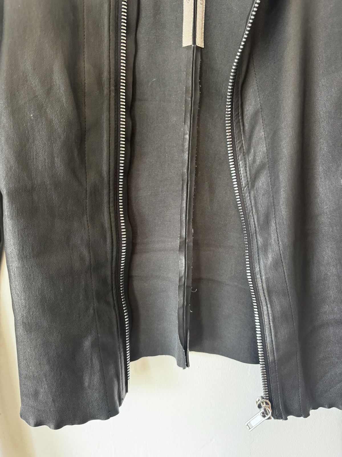 Rick Owens Rick Owens Temple Leather Jacket Size S / US 4 / IT 40 - 5 Thumbnail