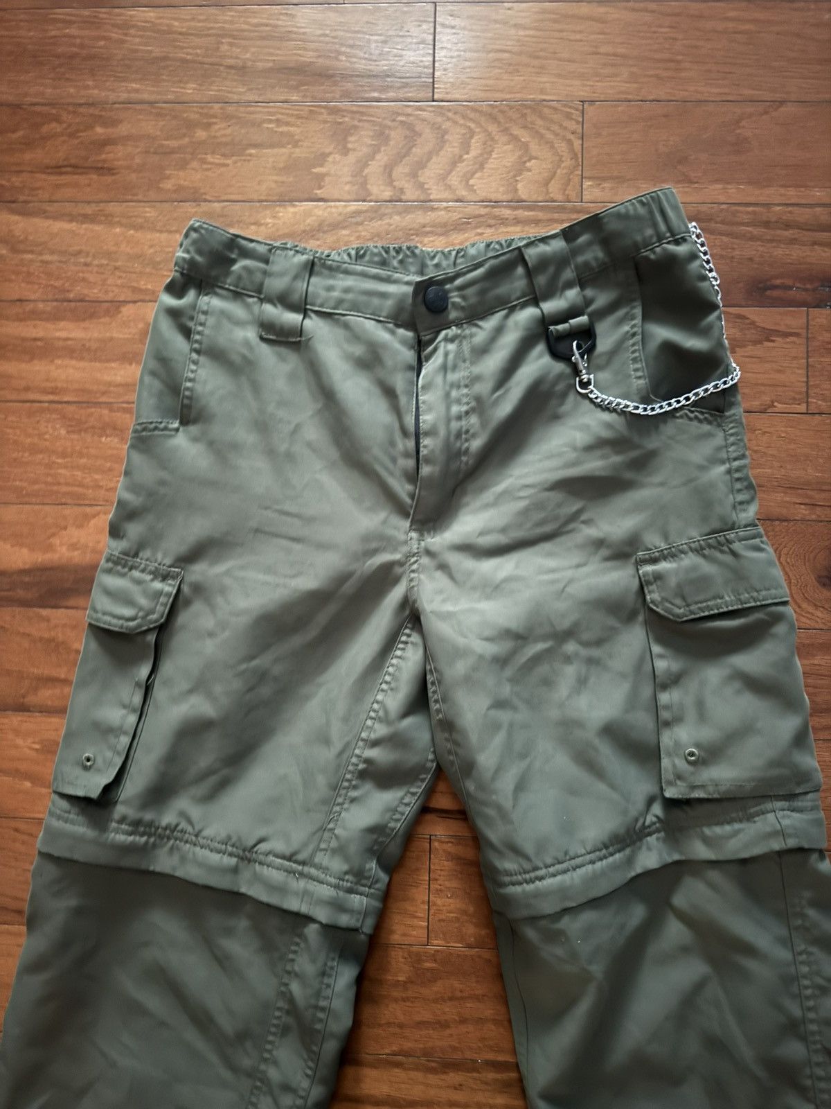 Vintage Vintage Army Cargo Pants Size US 29 - 2 Thumbnail