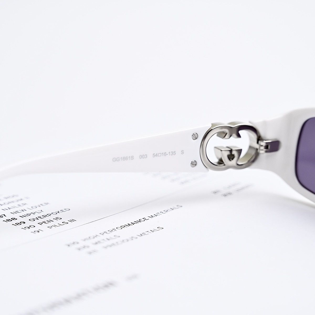 Gucci GUCCI GG1661S SUNGLASSES Size ONE SIZE - 8 Thumbnail