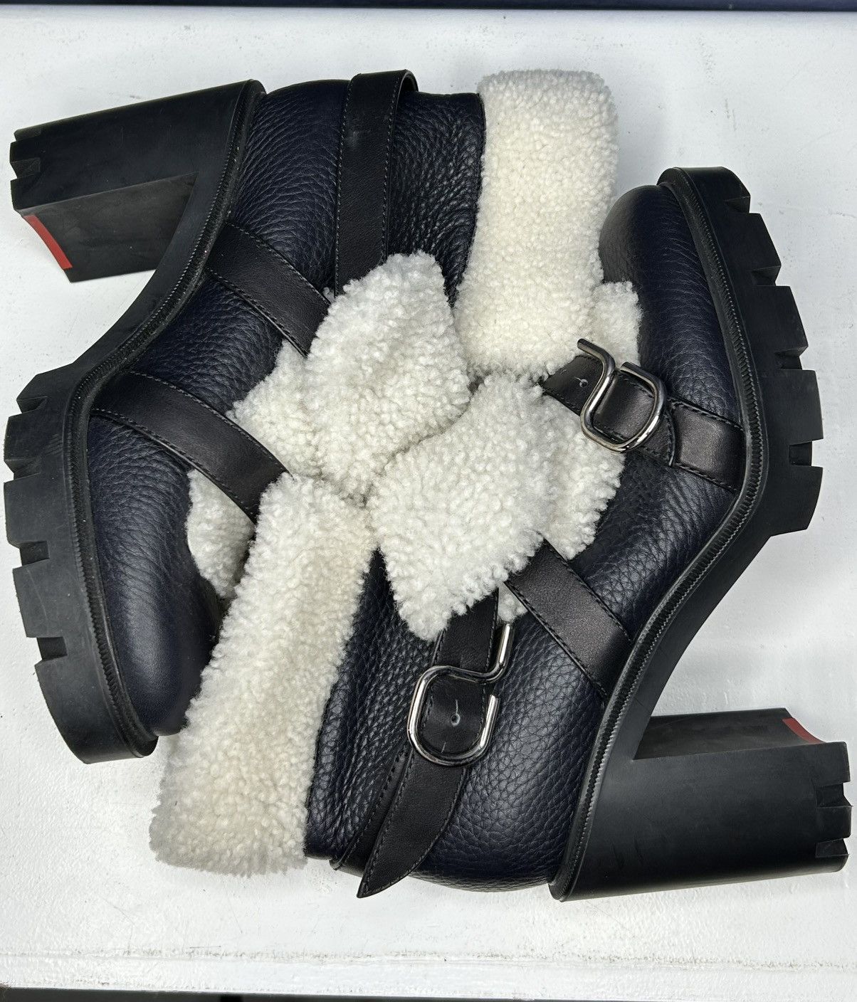 Christian Louboutin Christian Louboutin Leather Boots Size 38 EU / 8 US WMNS Size US 8 / IT 38 - 4 Thumbnail