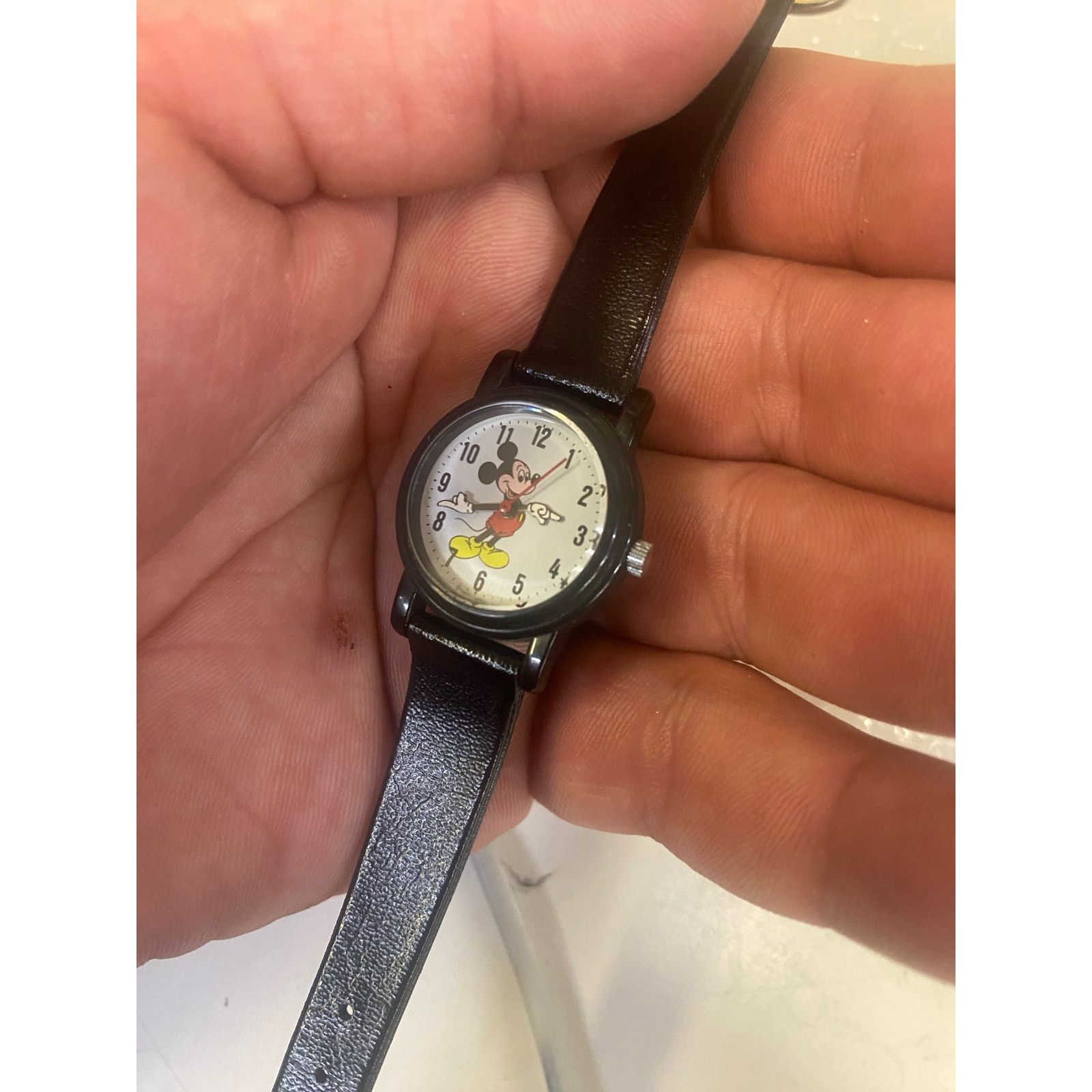 Disney Mickey Mouse Disney Women’s Watch! New Battery! Size ONE SIZE - 6 Thumbnail