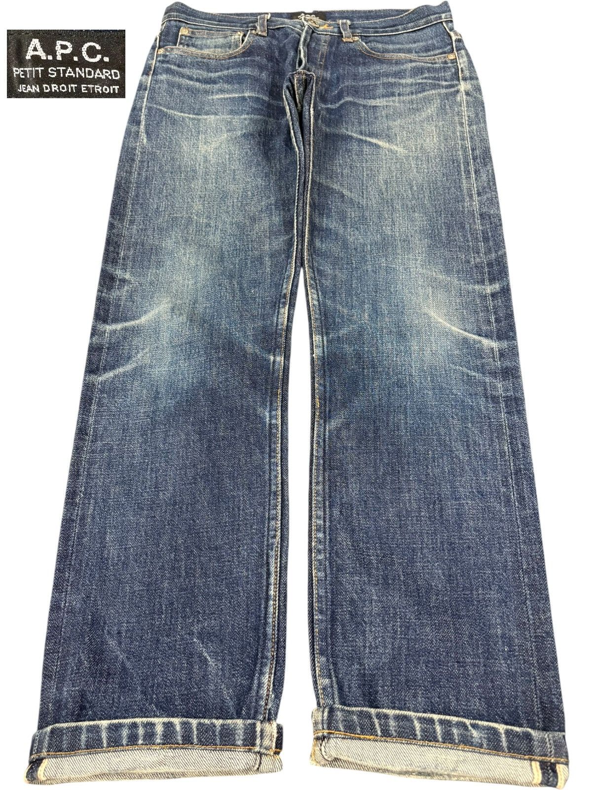 A.P.C. Vintage APC Petit New Standard Selvedge Jeans Size US 30 / EU 46 - 1 Thumbnail