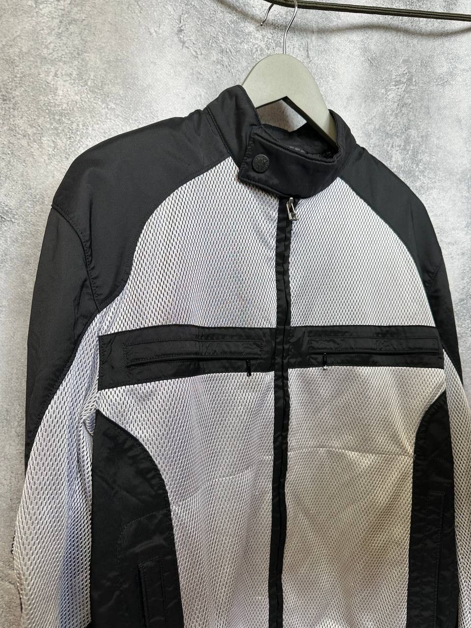 Dainese Dainese Air Frame Mesh Motorcycle Jacket Black White Size US L / EU 52-54 / 3 - 4 Thumbnail