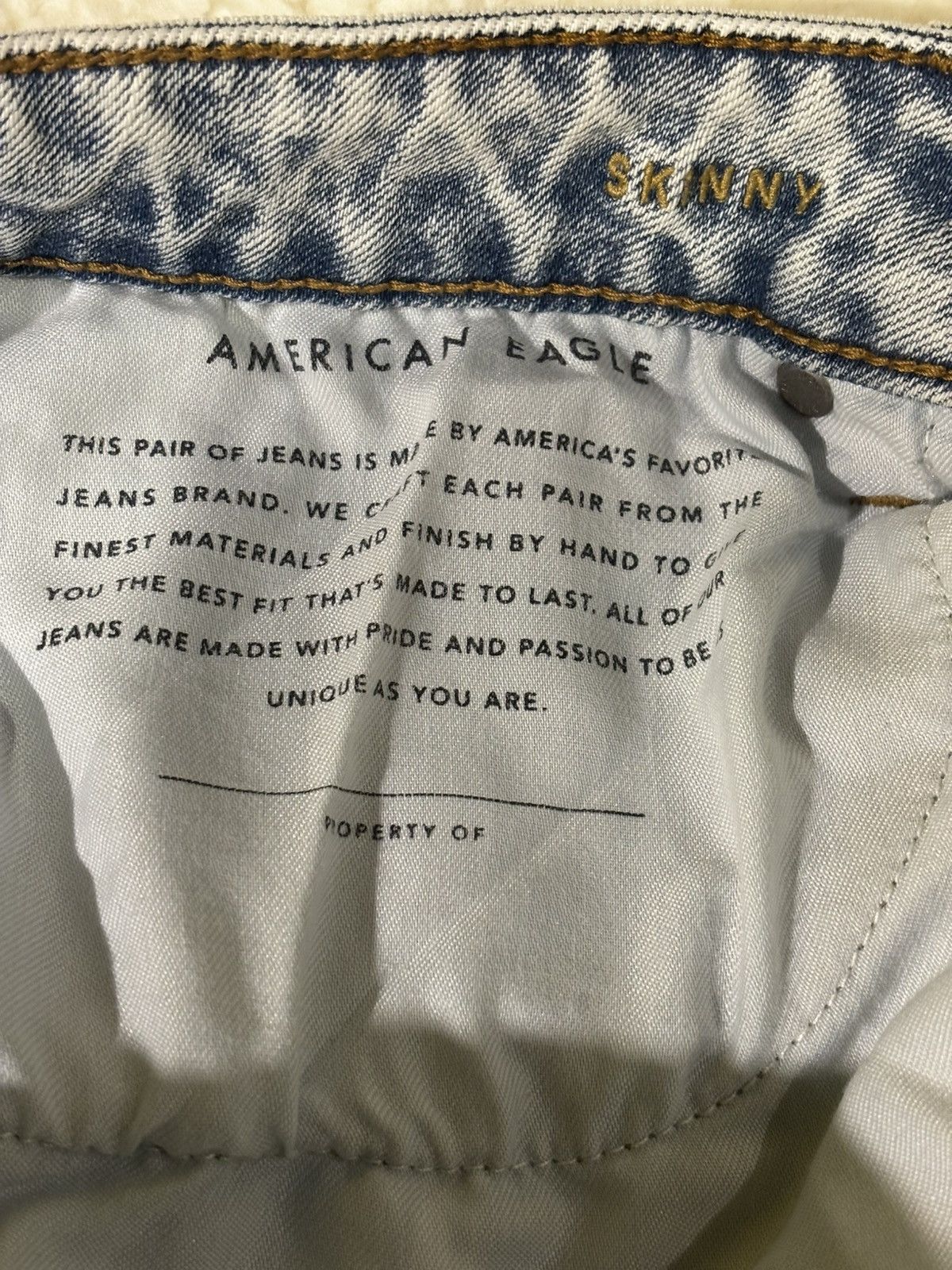American Eagle Outfitters Men’s distressed jeans.2926 Size US 31 - 8 Thumbnail