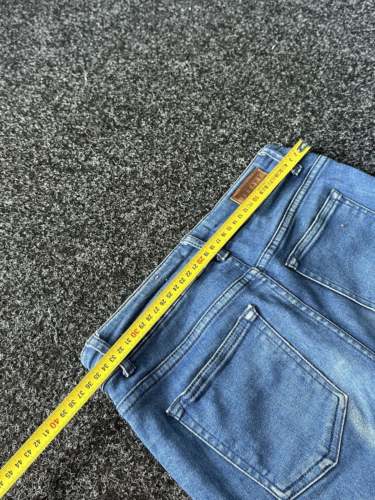 Designer × Vintage 🚨Vintage 90s Luxury Sezane Denim Jeans pants Archive jeans Size 29" - 13 Thumbnail