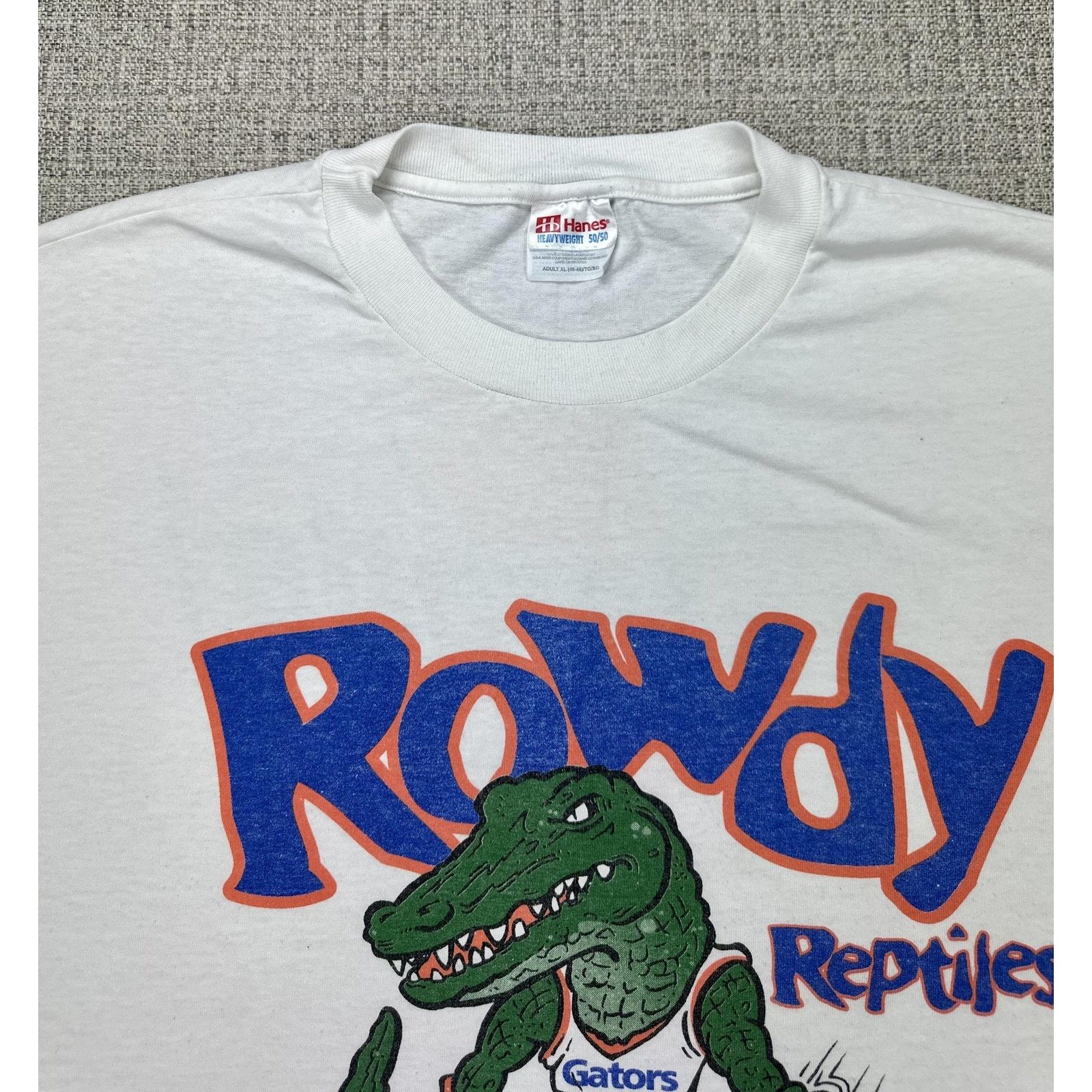 Hanes Florida Gators Shirt XL Rowdy Reptiles Basketball Gatorade Size US XL / EU 56 / 4 - 11 Thumbnail