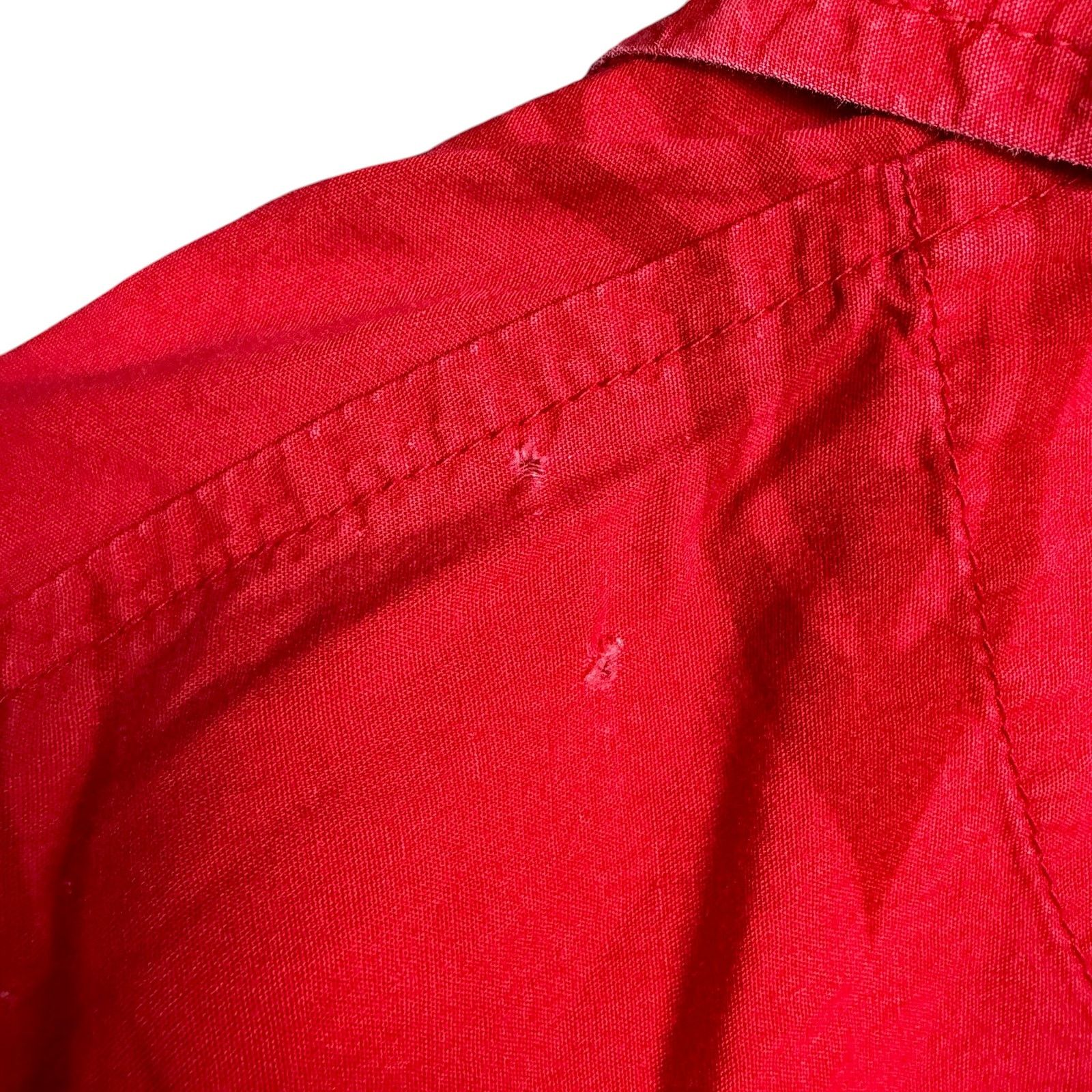 Other Vintage Y2K No Boundaries Flame Shirt Mens Medium Red Black Size US M / EU 48-50 / 2 - 7 Thumbnail