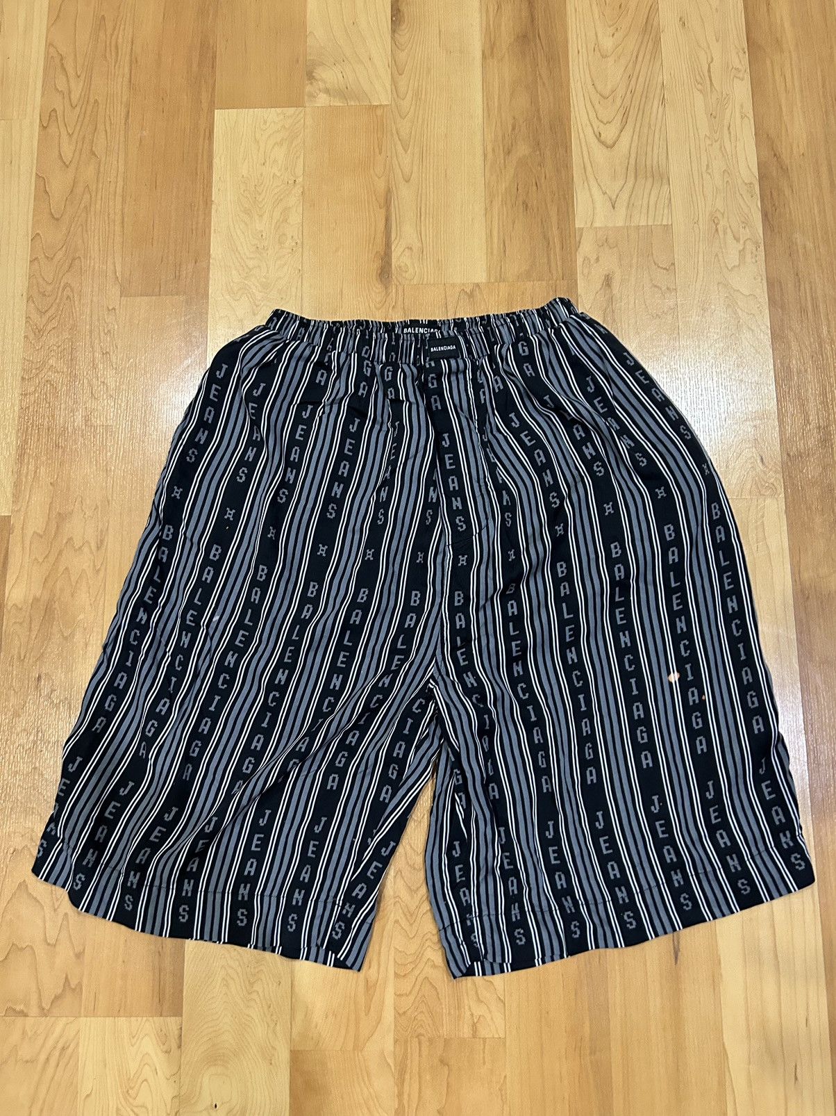 image of Balenciaga Shorts 32 in Black, Men's