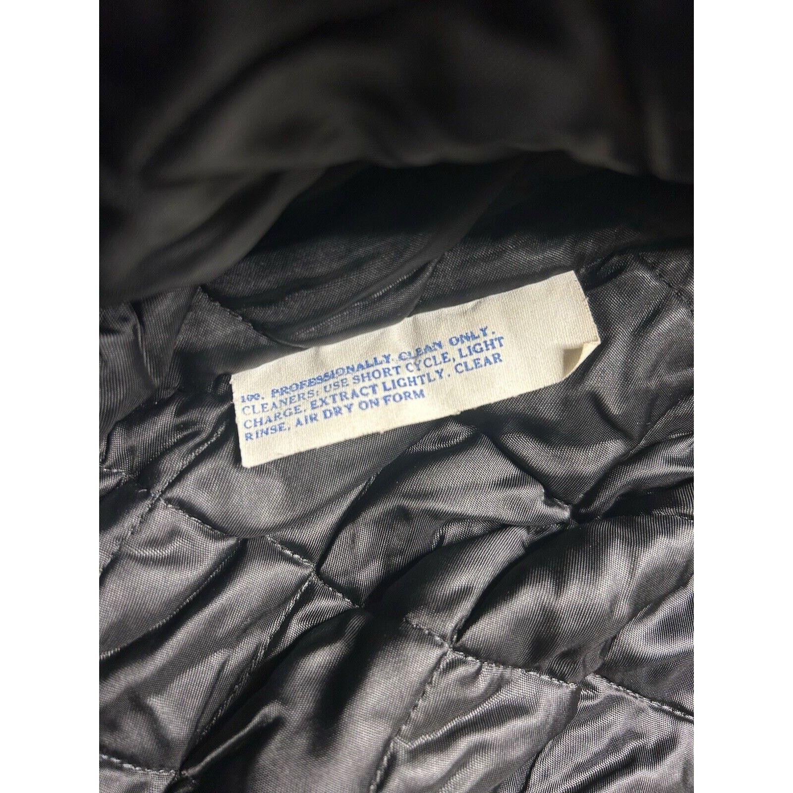 Vintage 1960s Butwin Talon Zipper Hooded Letterman Varsity Jacket Size US XS / EU 42 / 0 - 17 Thumbnail