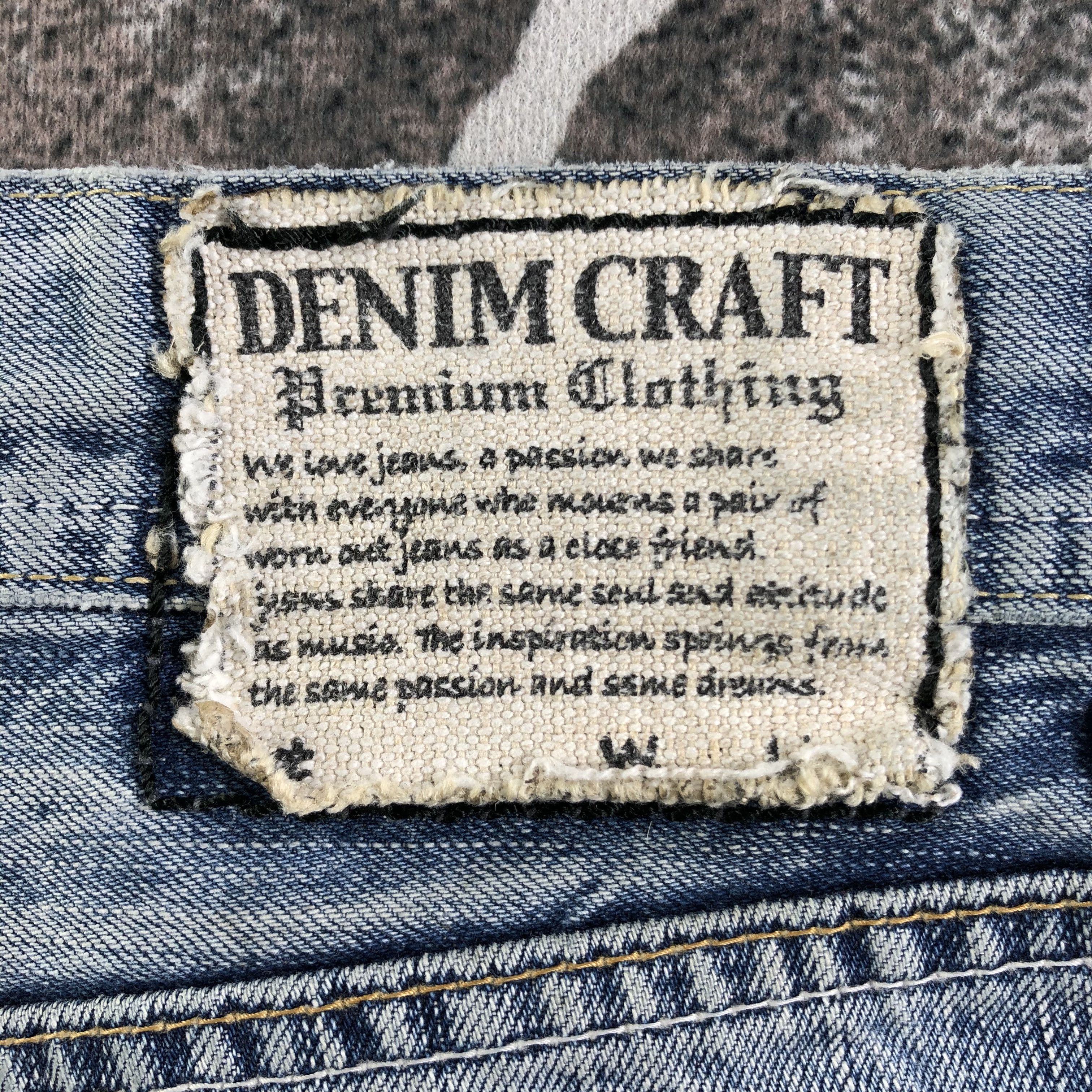 Japanese Brand Japanese Denim Craft Jeans Flare Denim KJ2526 Size US 33 - 5 Thumbnail