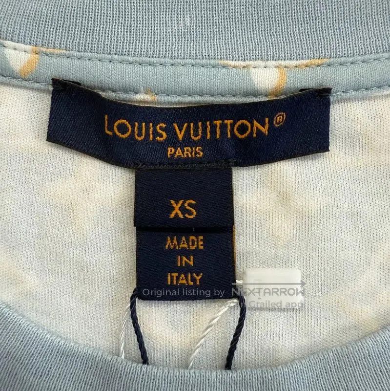 Louis Vuitton Louis Vuitton Summer Light Blue Cotton T. Size XS / US 0-2 / IT 36-38 - 3 Thumbnail