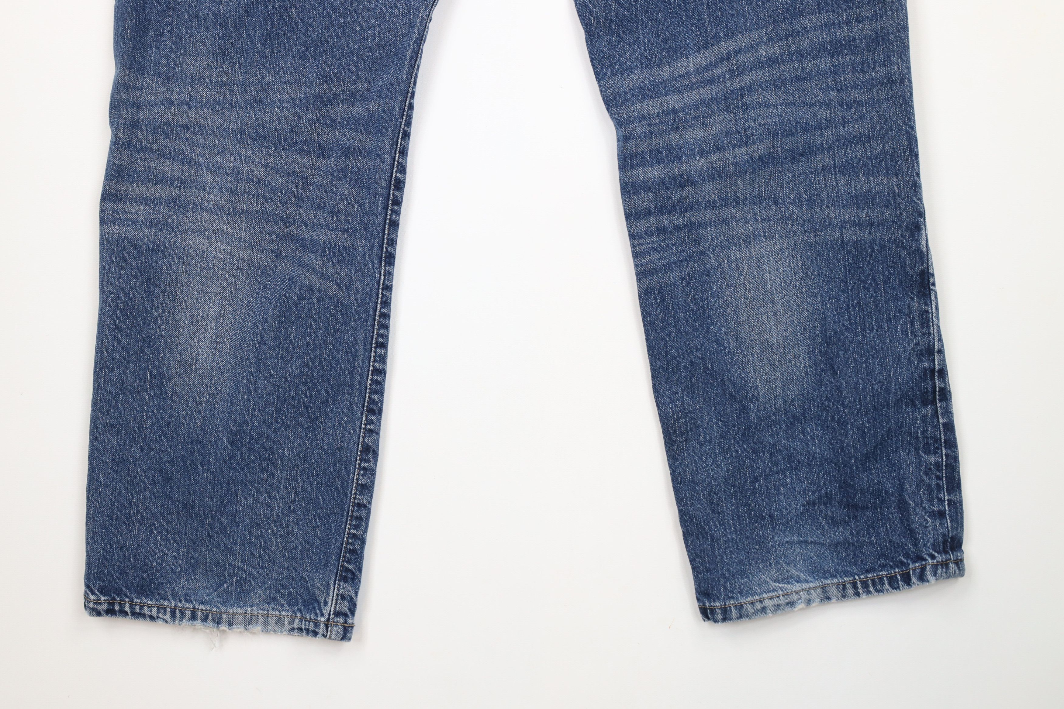 Express × Vintage Express Blake Loose Fit Straight Leg Denim Jeans Blue Size US 34 / EU 50 - 13 Thumbnail
