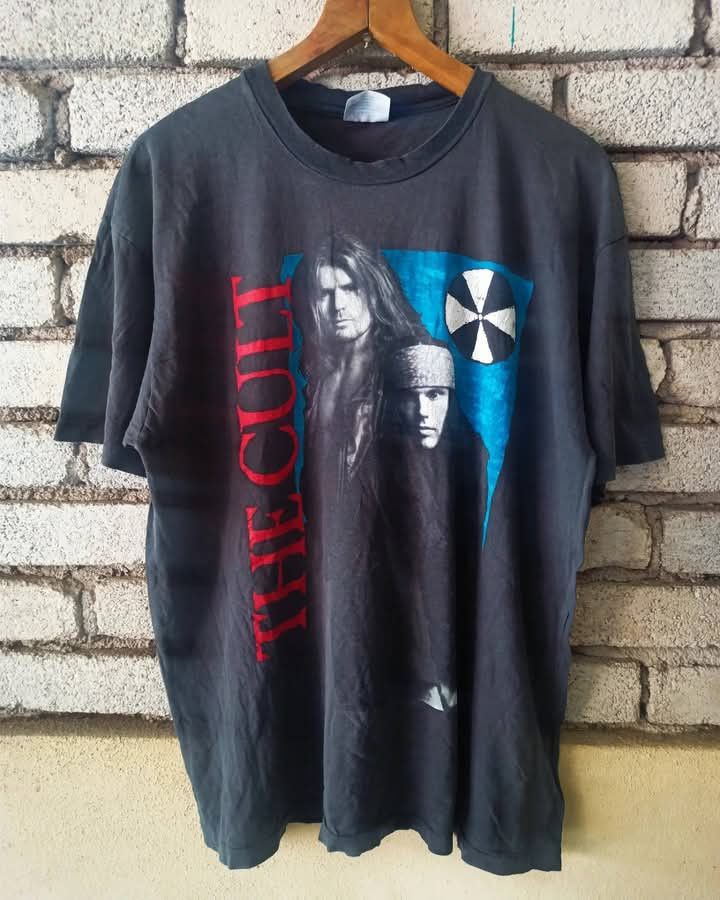 Band Tees × Vintage Vintage Band The Cult 80s Ceremonial Stomp Rock n Roll Size US XL / EU 56 / 4 - 1 Thumbnail