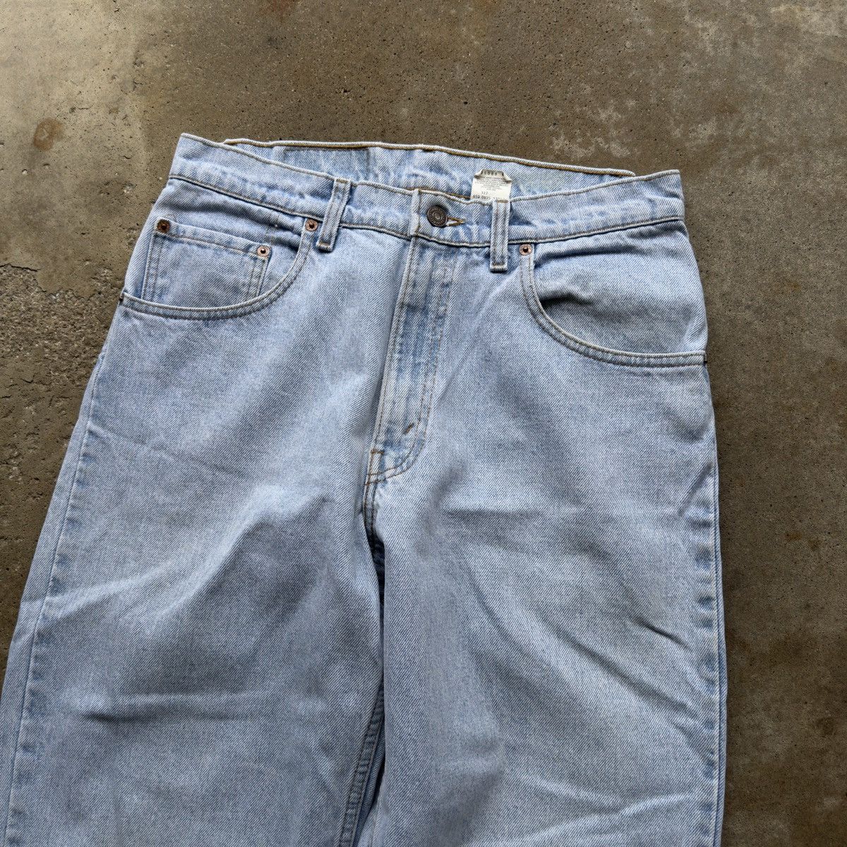Levi's 90s Levi’s 560 Faded Thrashed Jeans USA ERD Grunge Chrome Size US 32 / EU 48 - 8 Thumbnail