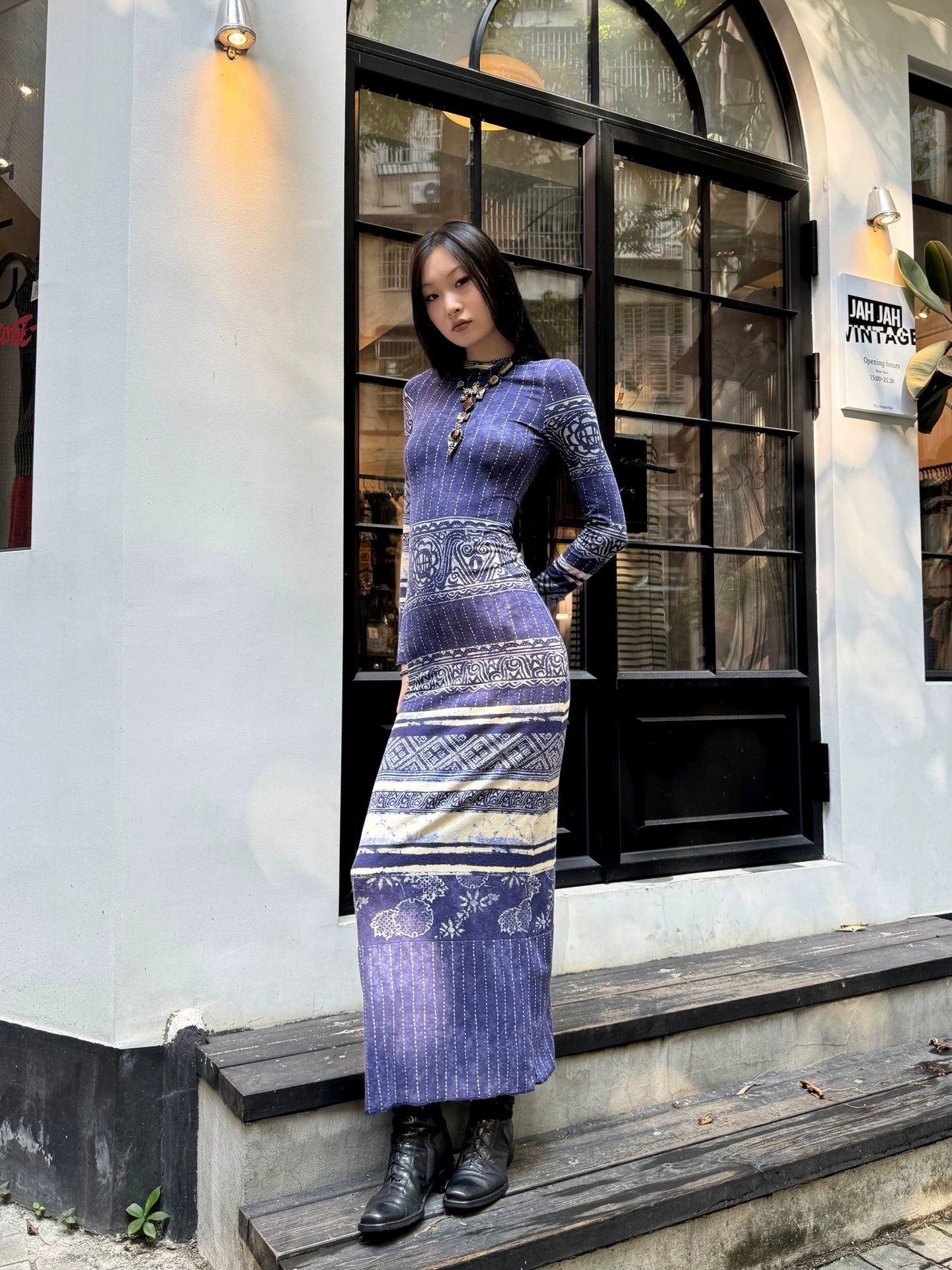 Jean Paul Gaultier JPG Vintage Stretch Hooded Dress 34-76-150 Size XS / US 0-2 / IT 36-38 - 8 Thumbnail