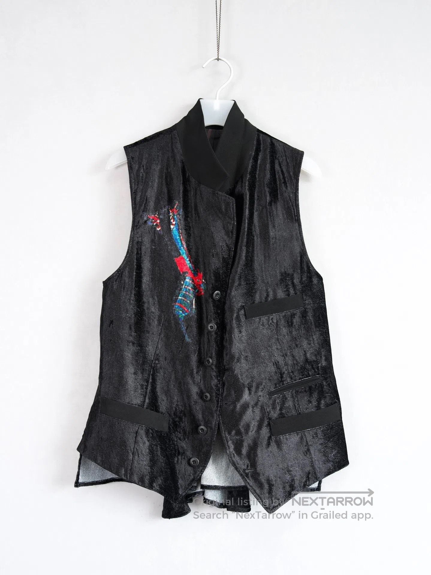 Yohji Yamamoto Yohji Yamamoto 20SS Velvet Vest. Size M / US 6-8 / IT 42-44 - 1 Thumbnail