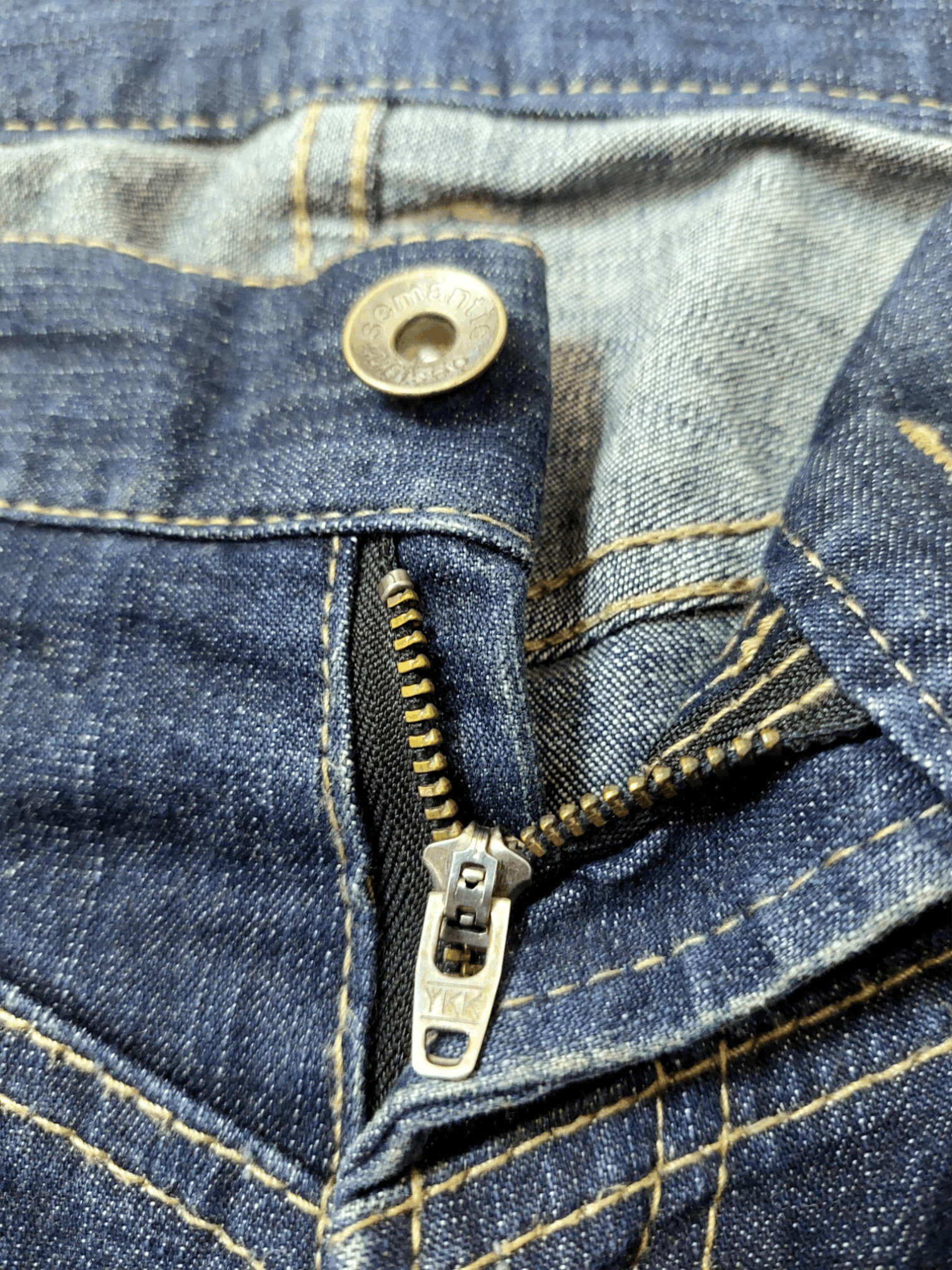 semanticdesign 💥Semantic Design Multi Zipped Punk Jeans Denim Size US 34 / EU 50 - 6 Thumbnail