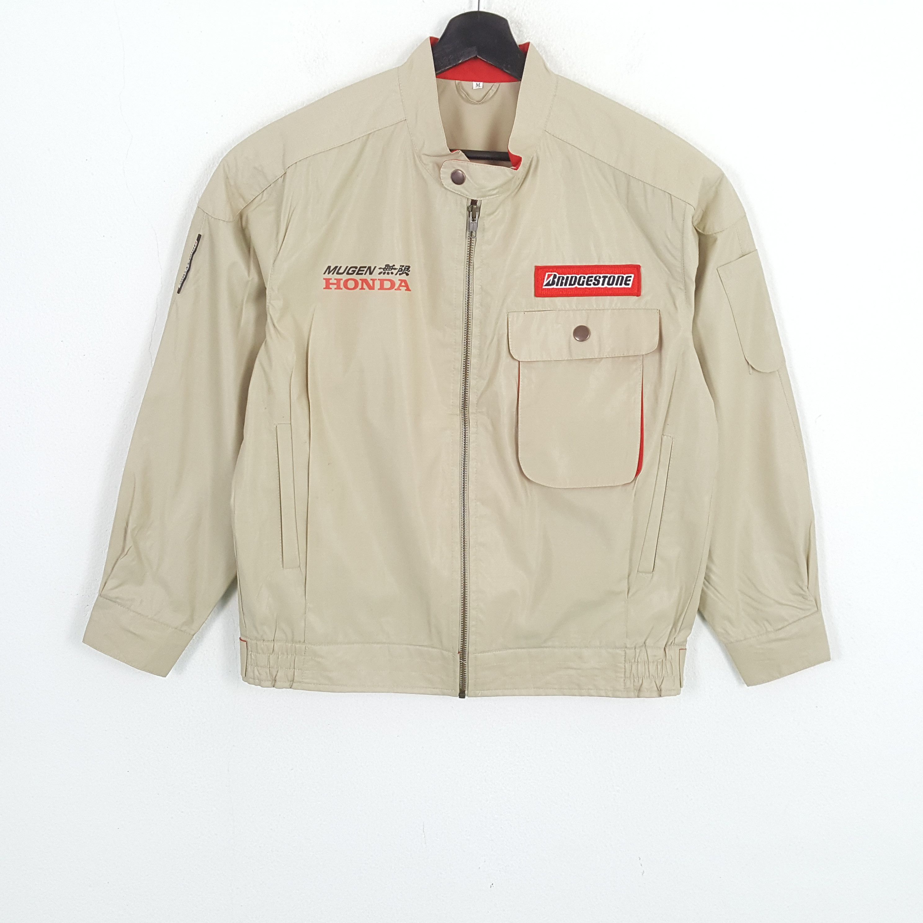 Japanese Brand × Vintage BRIDGESTONE x Custom MUGEN HONDA Art Motorsports Jacket Size US M / EU 48-50 / 2 - 3 Thumbnail