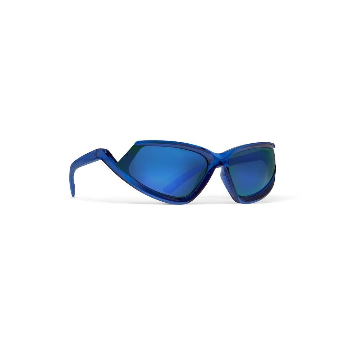 Balenciaga o1bcso1str0625 Size: OS / Side Xpander Cat Sunglasses Blue Size ONE SIZE - 2 Thumbnail