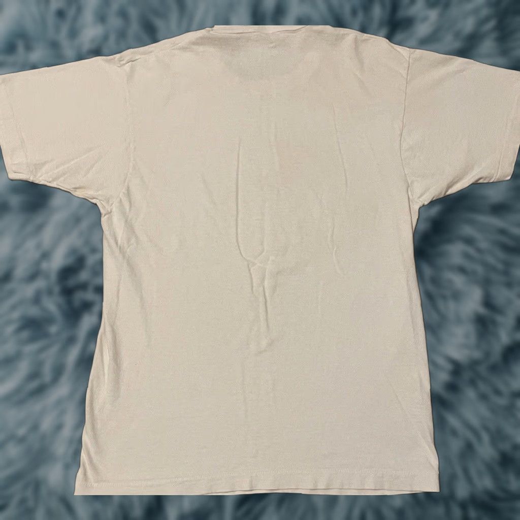 Fruit Of The Loom VINTAGE FOTL Shirt Mens S White 80s 90s Grunge Punk Biker Surf Skate USA Single Stitch Size US S / EU 44-46 / 1 - 1 Thumbnail