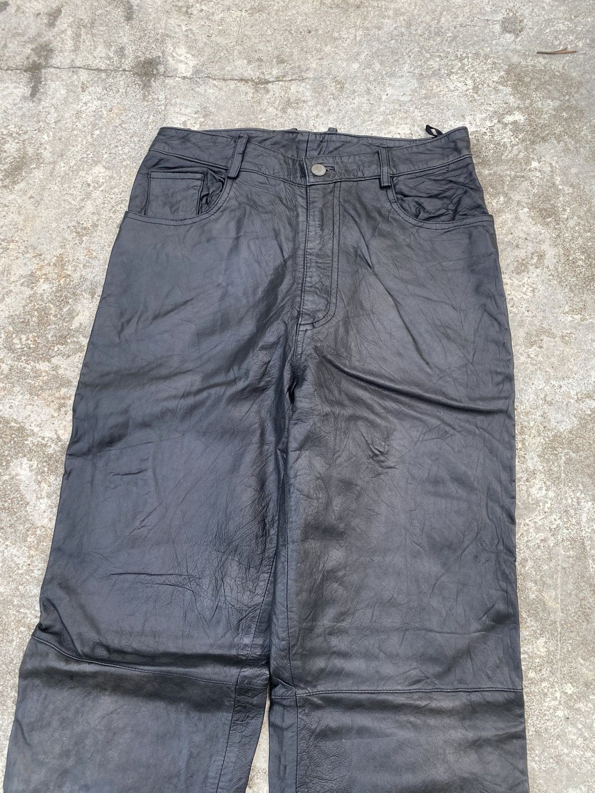 If Six Was Nine Context Japanese Leather Pants Archived Size US 31 - 2 Thumbnail