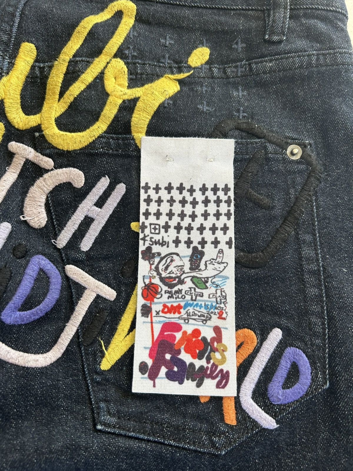 Ksubi Ksubi x Hidji Workd x Dntwatch TV Selvedge Size US 31 - 4 Thumbnail