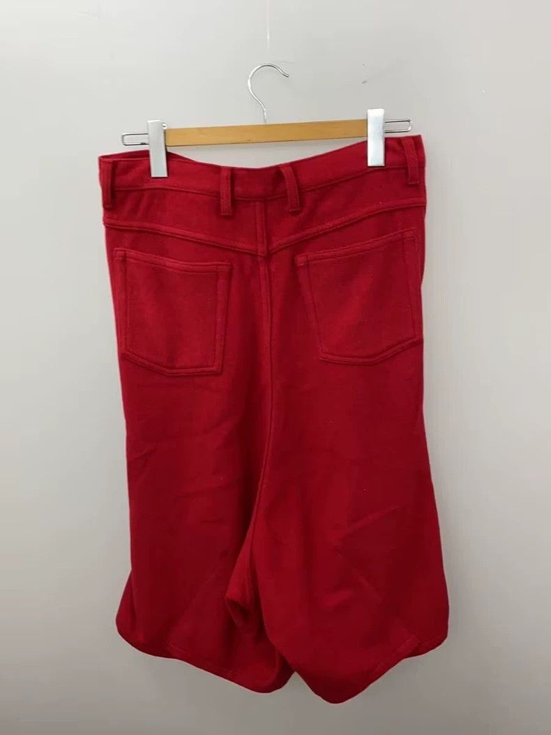 Comme des Garcons Comme Des Garcons size S Red deformed cropped pants Size 24" / US 00 / IT 34 - 2 Thumbnail