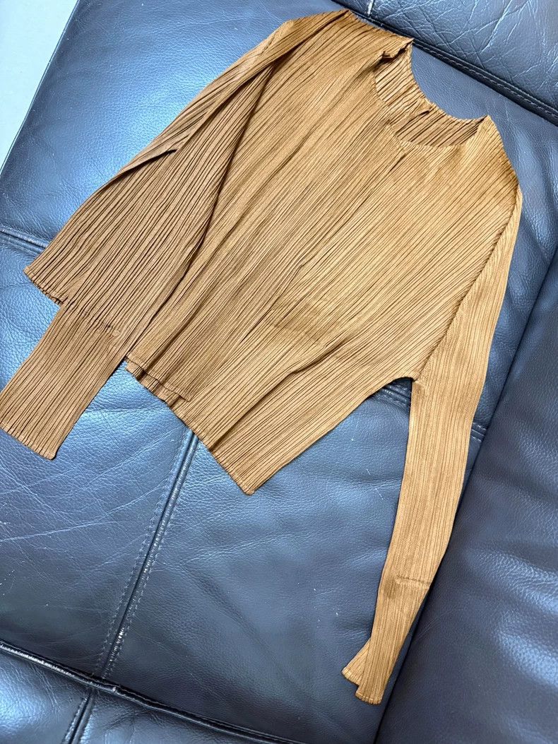 Issey Miyake issey miyake size:3 Pleated cardigan 2506-Nextarrow Size XXS / US 00 / IT 34 - 3 Thumbnail